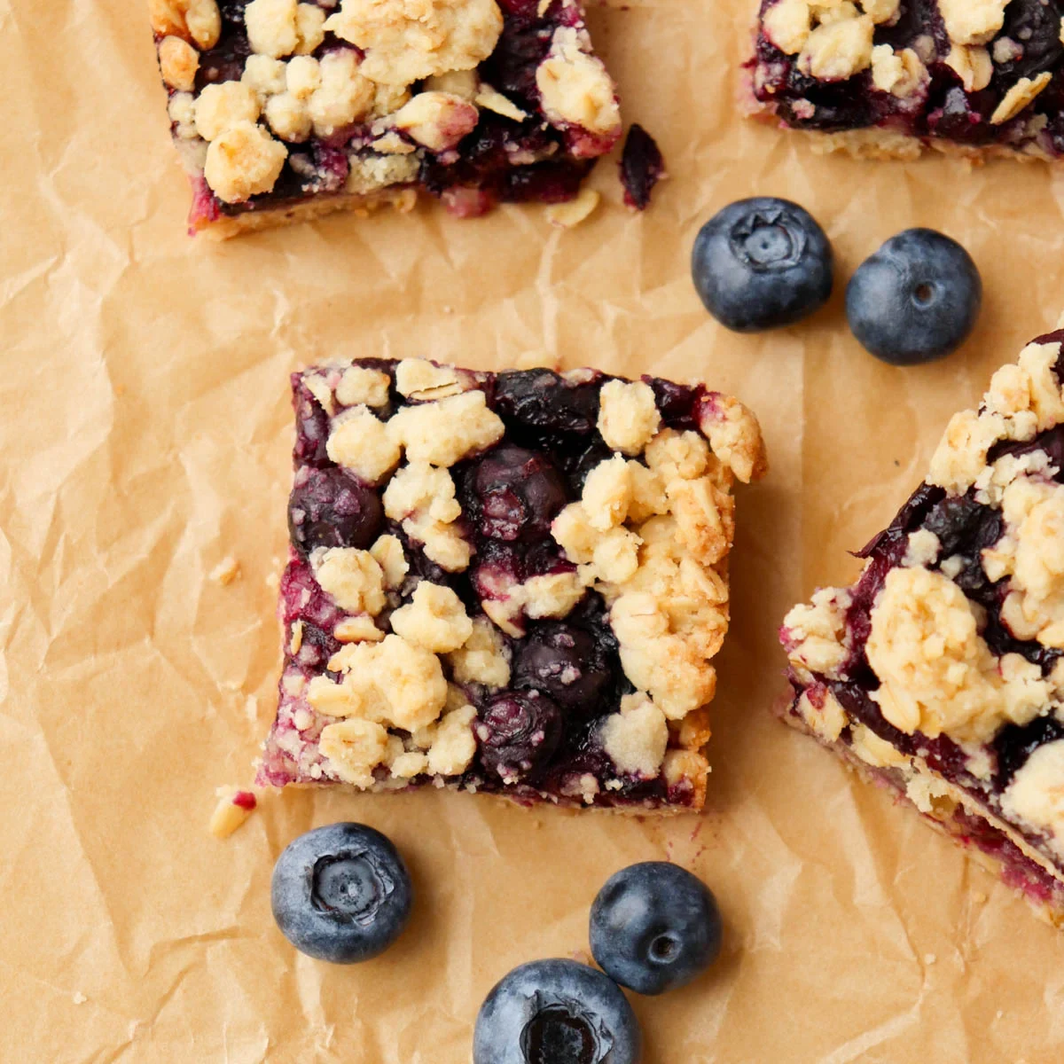 Blueberry Oatmeal Bars