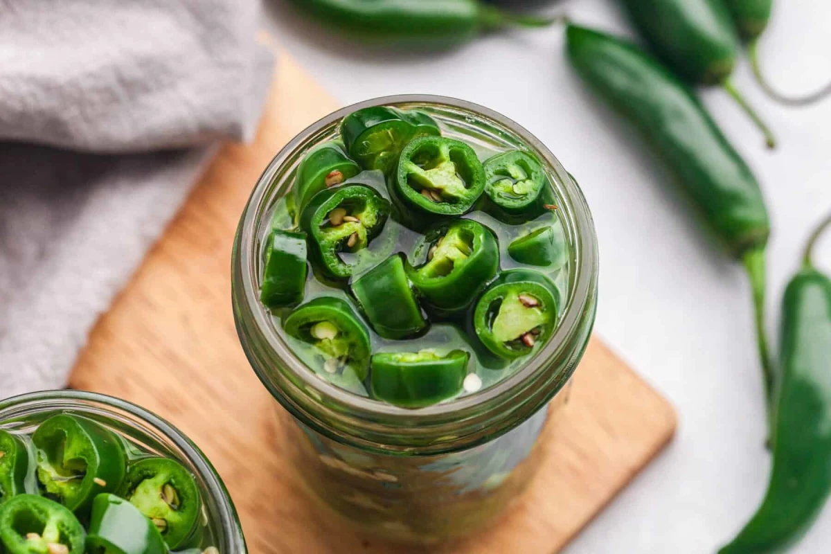 Pickled Serrano Peppers