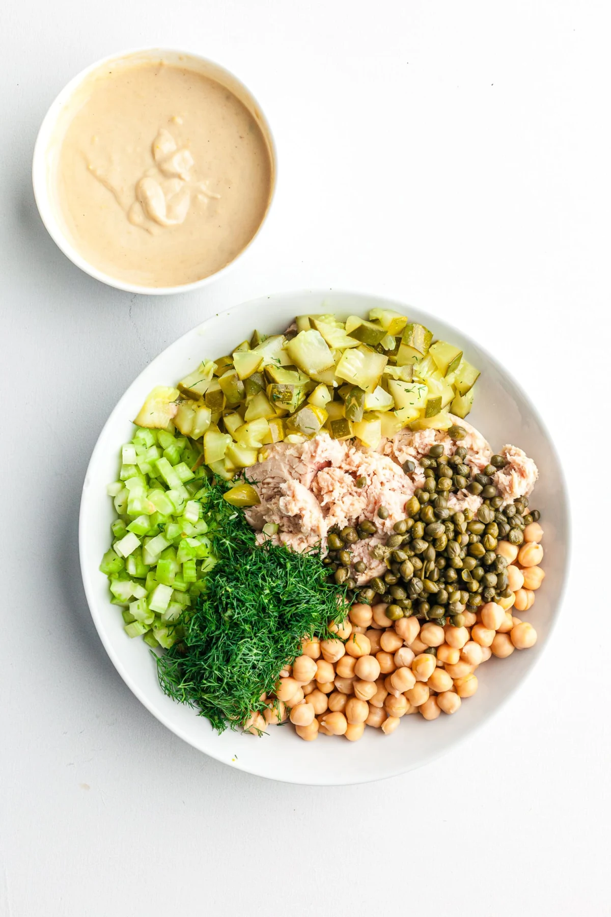 Chickpea Tuna Salad