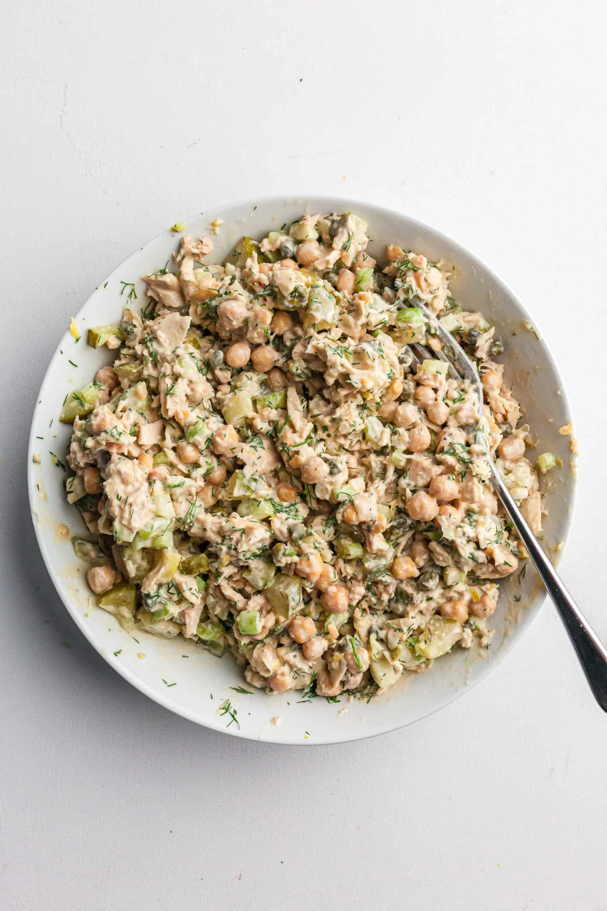 Chickpea Tuna Salad