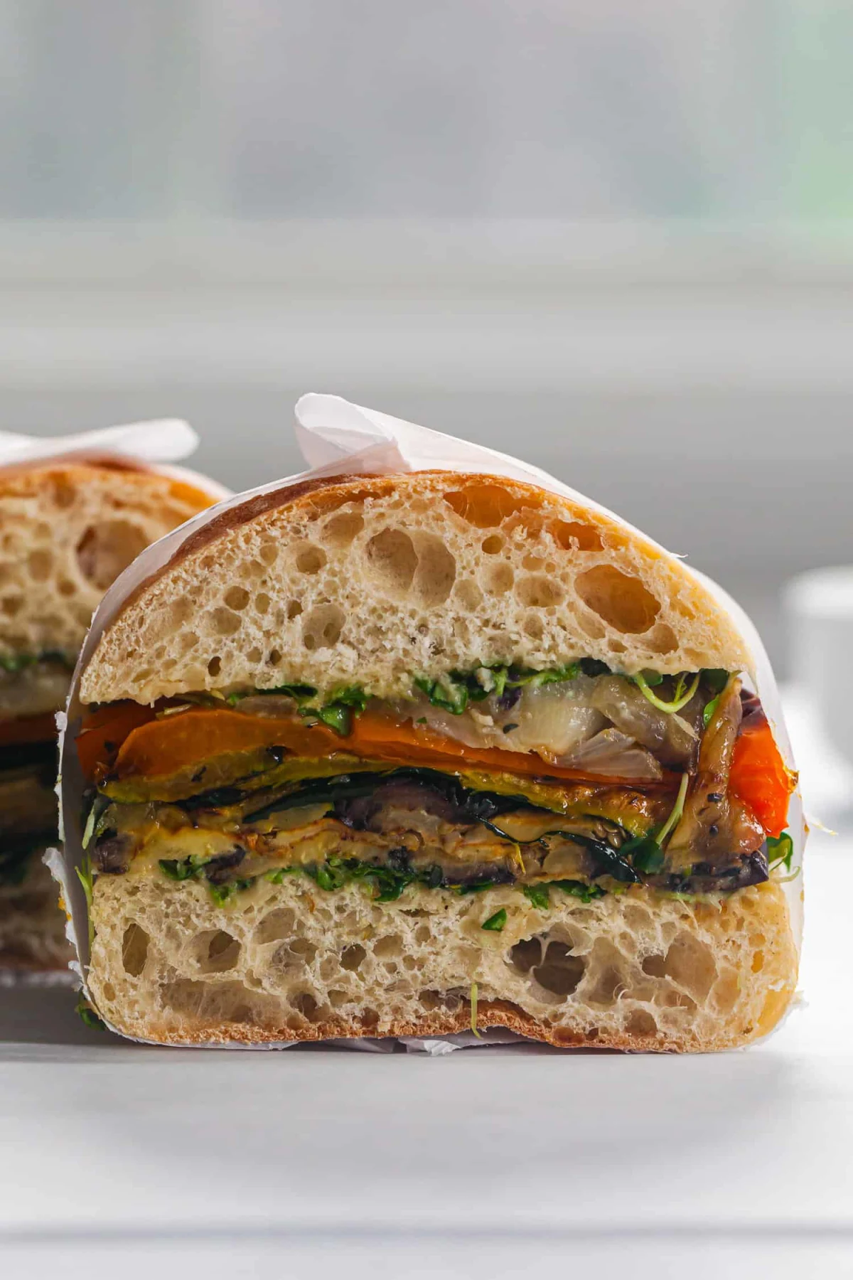 Roasted Veggie Sandwich