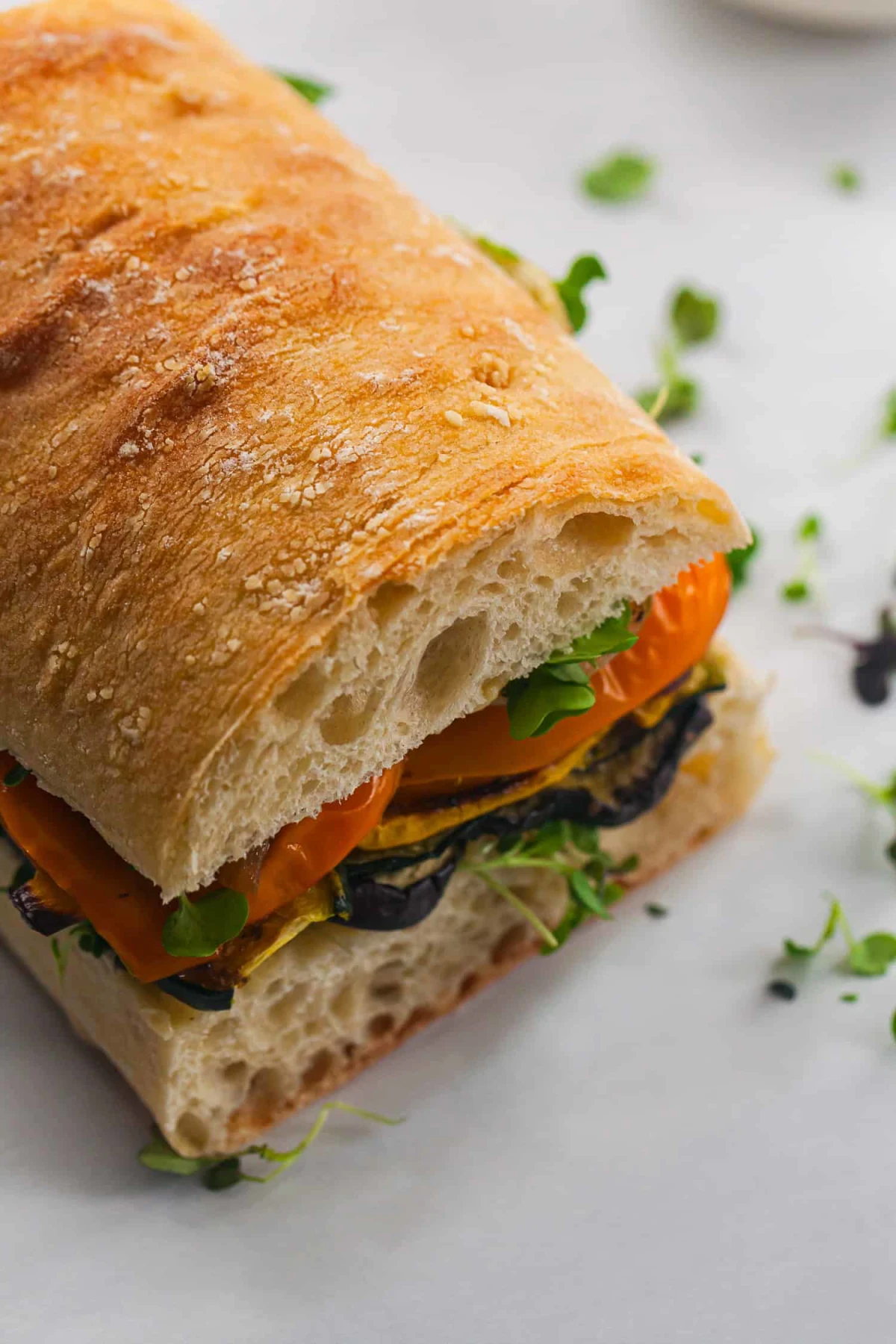 Roasted Veggie Sandwich