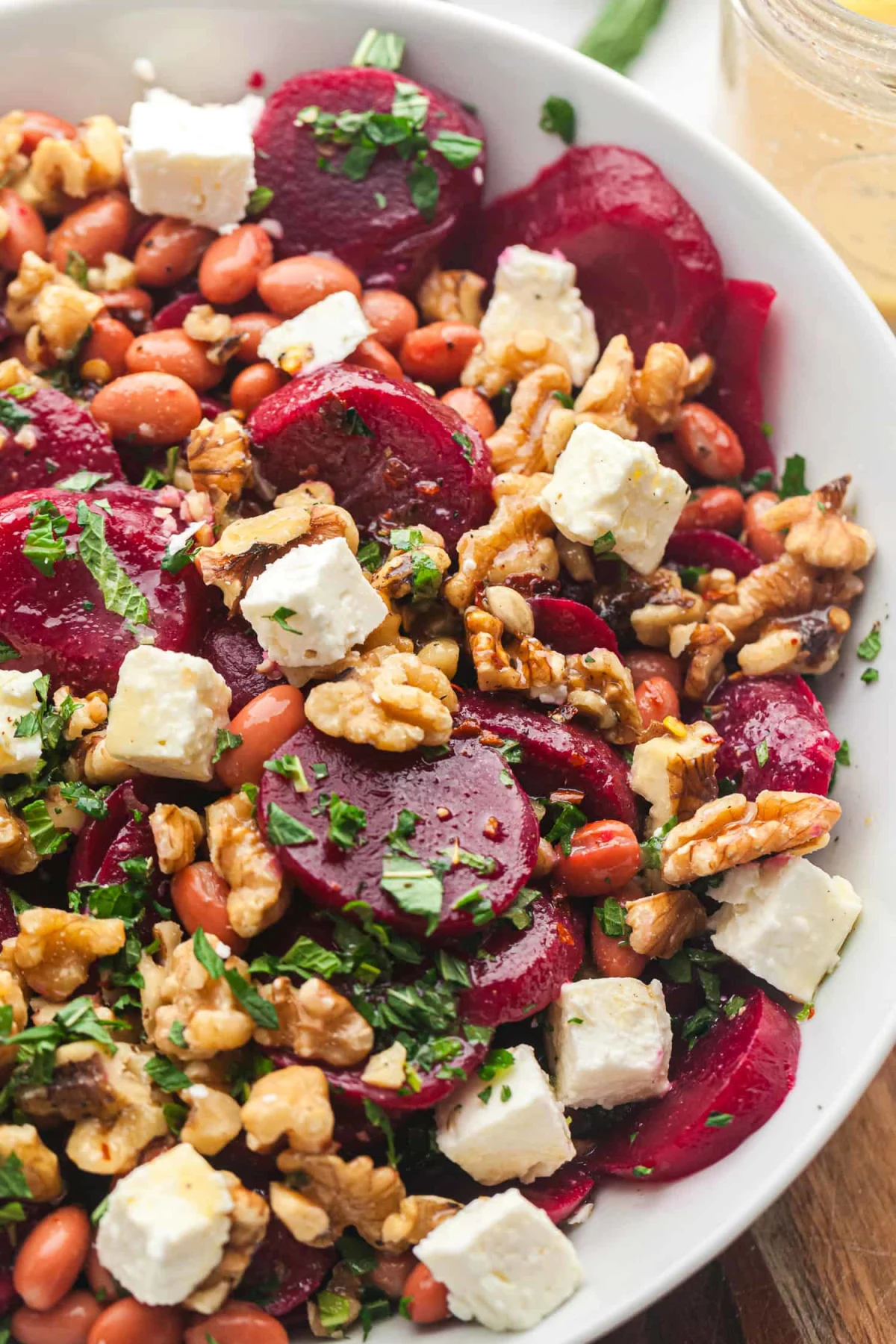 Beet Salad with Feta and Walnuts