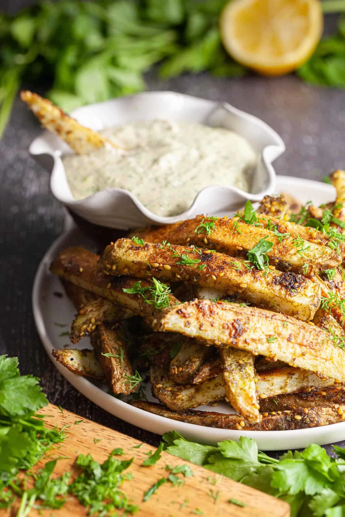 Bake Za'atar Fries