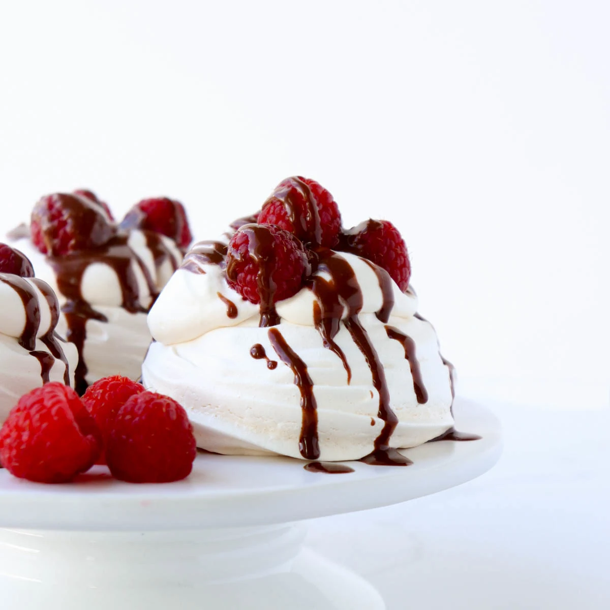 Dark Raspberry Pavlova