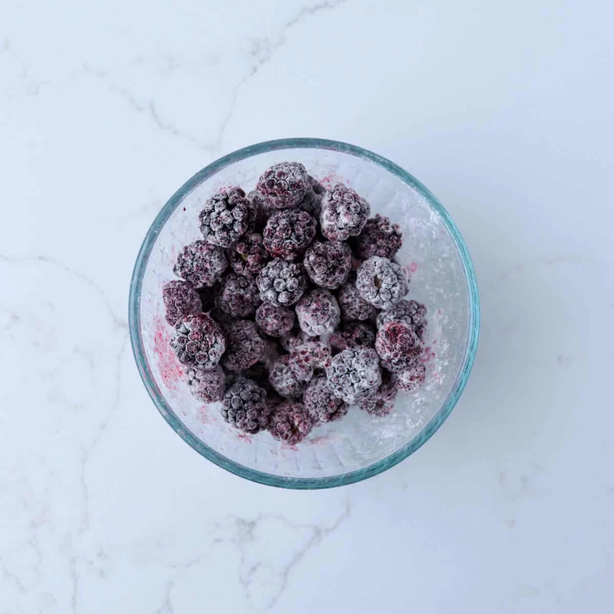 Spiced Blackberry Bundt Cake