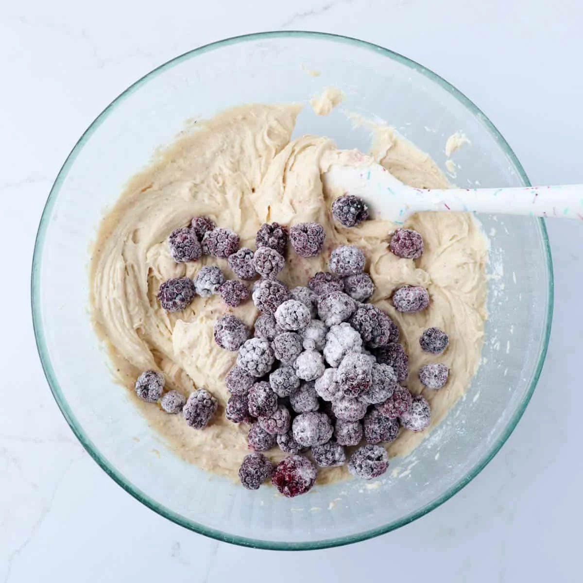 Spiced Blackberry Bundt Cake