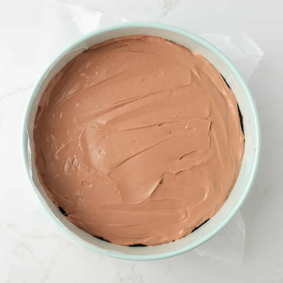 No-Bake Raspberry Chocolate Cheesecake