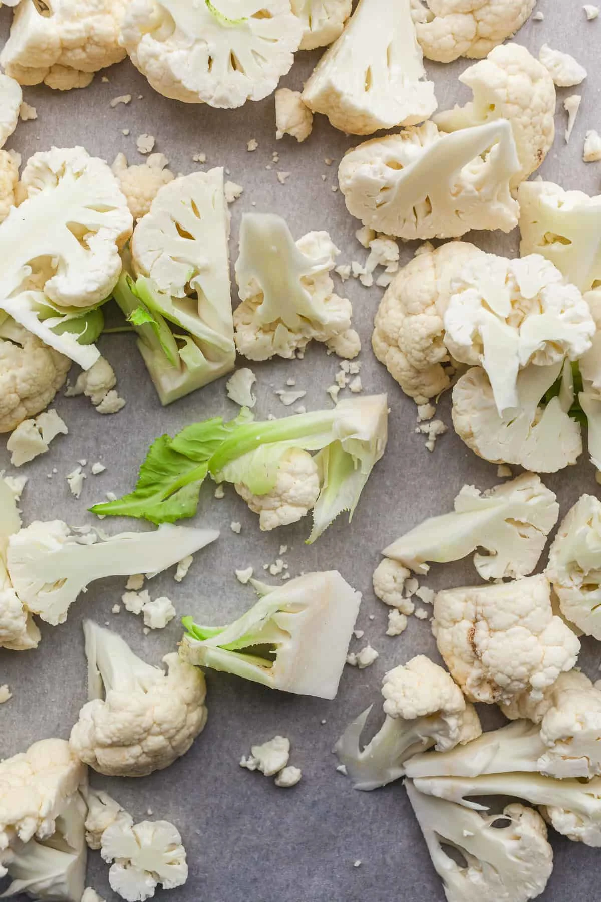 Roasted Cauliflower and Chickpea Salad