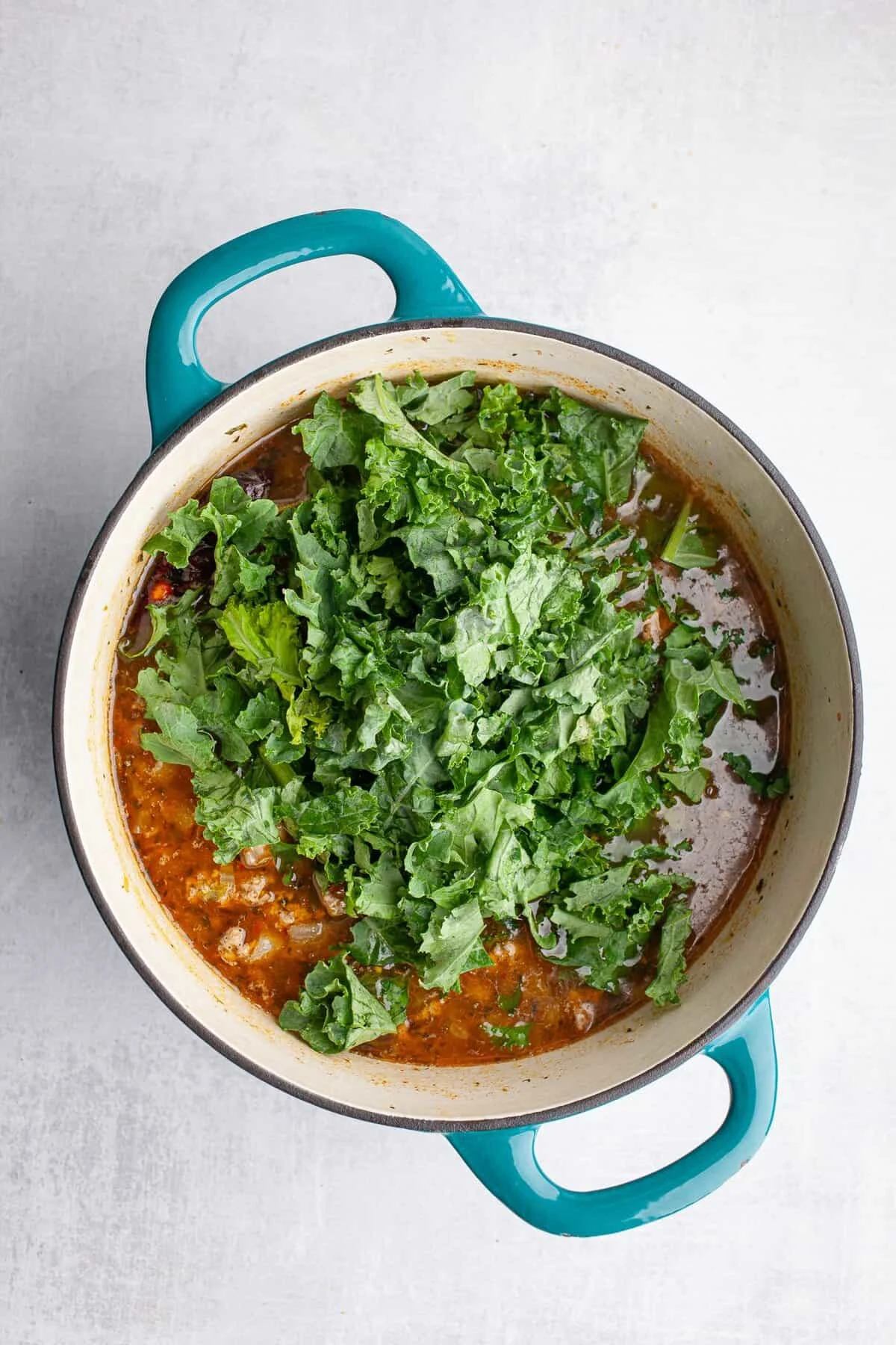 Sausage Kale and White Bean Soup