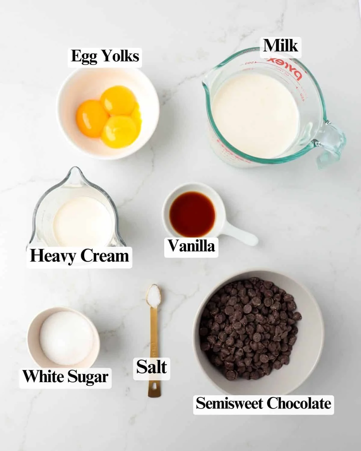 Homemade Chocolate Custard