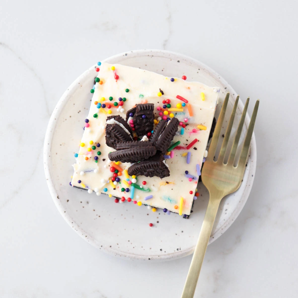 Oreo Birthday Frozen Cheesecake