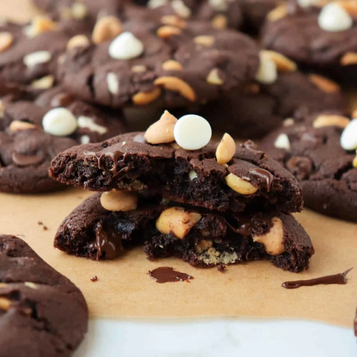 Peanut Butter Chocolate Cookies