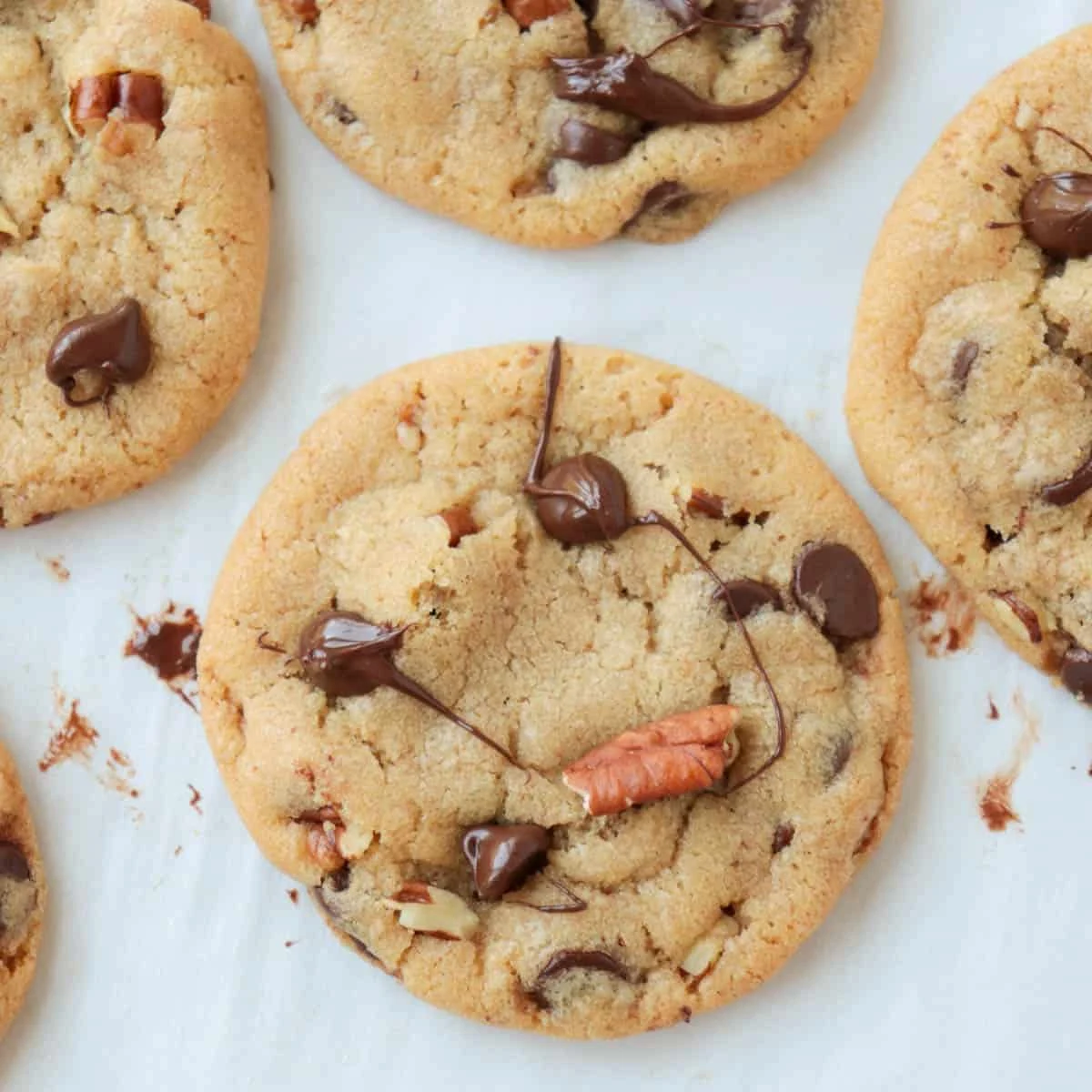 Brown Butter Pecan Chocolate Chip Cookies