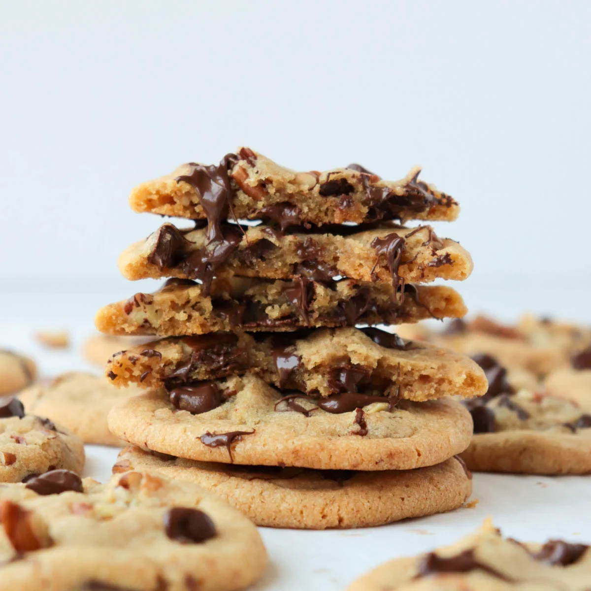 Brown Butter Pecan Chocolate Chip Cookies
