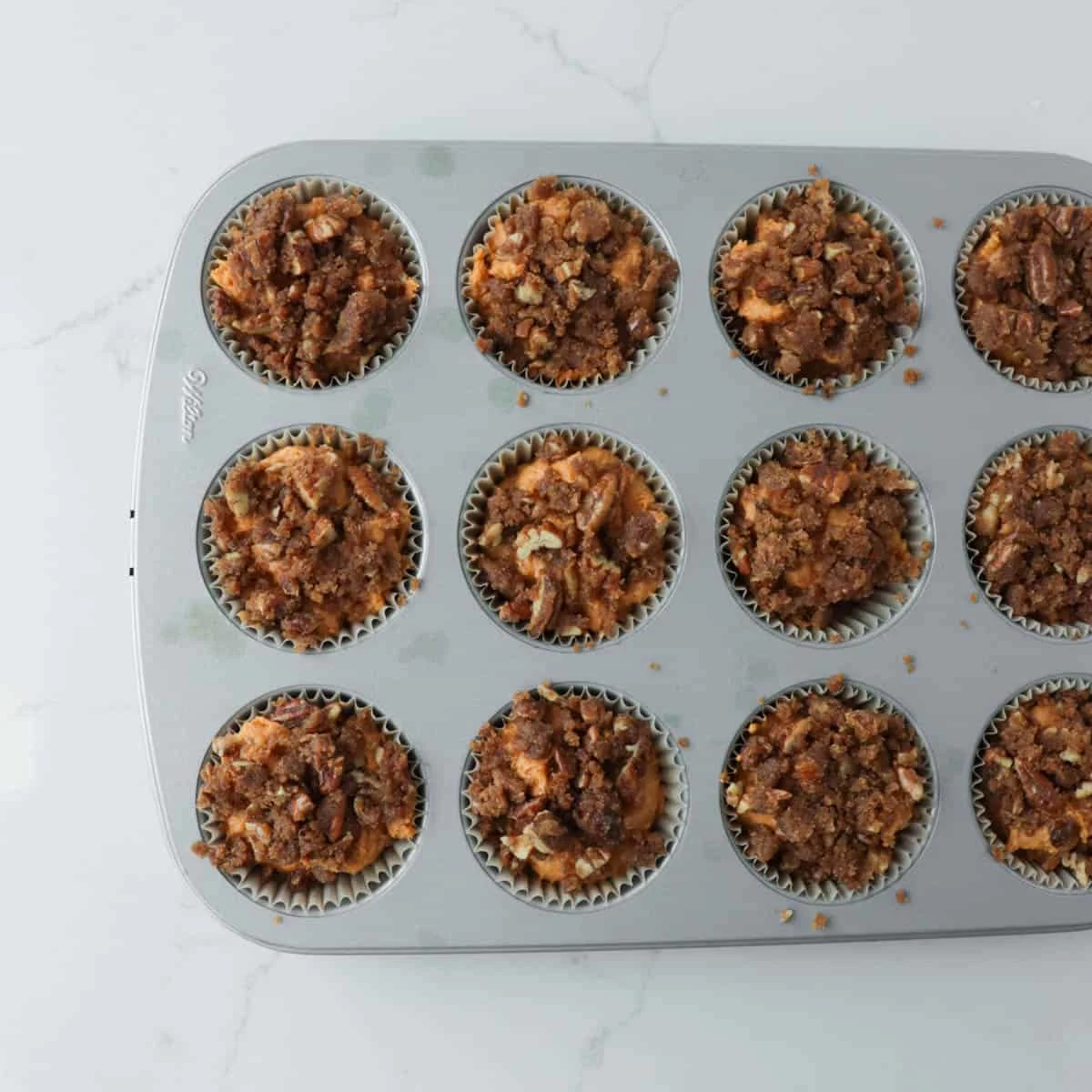 Pumpkin Pecan Muffins