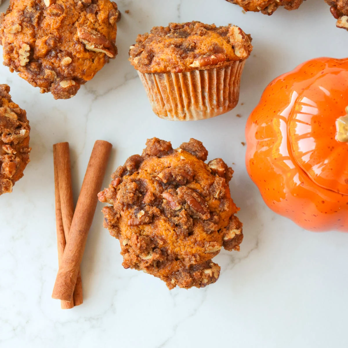 Pumpkin Pecan Muffins