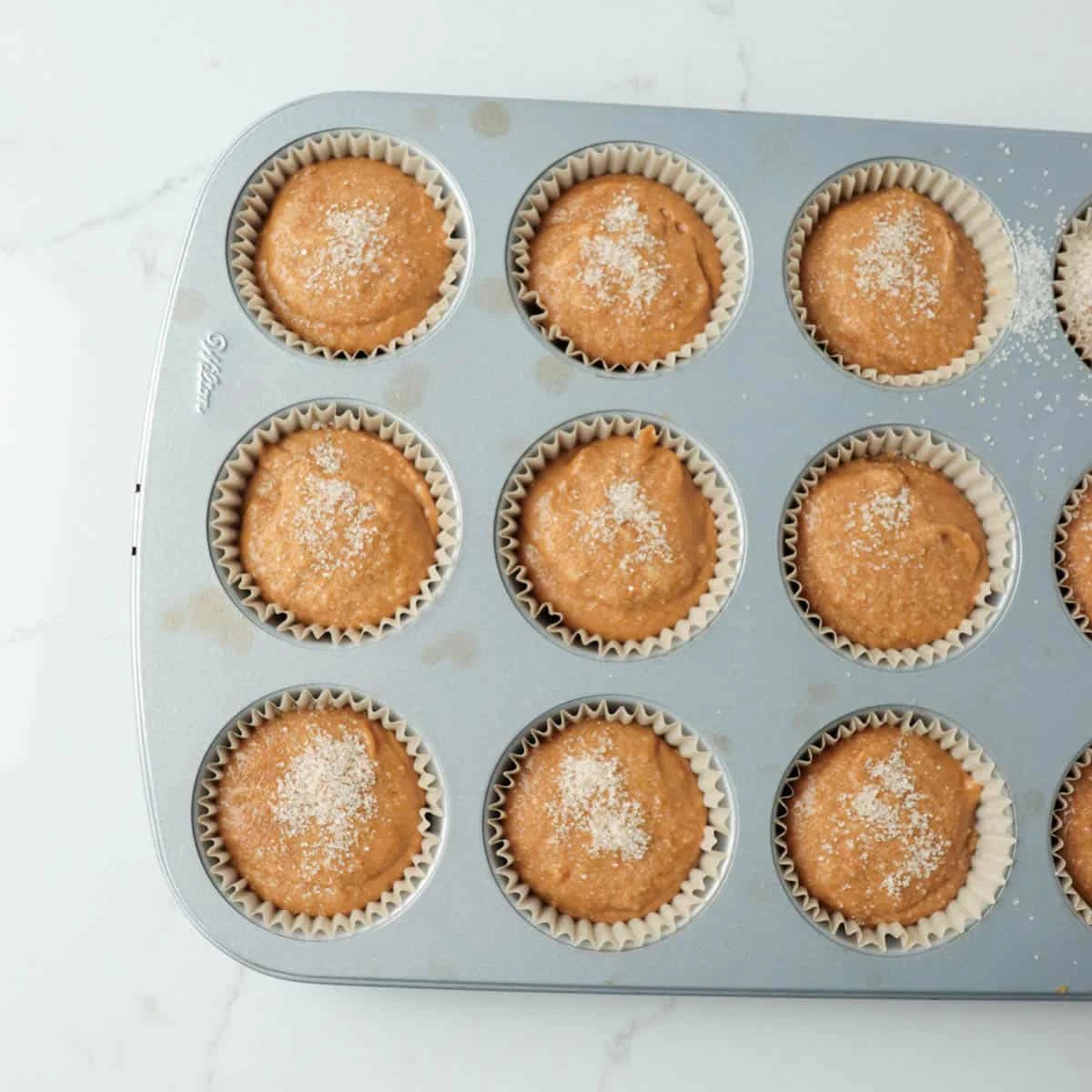 Gingerbread Banana Muffins