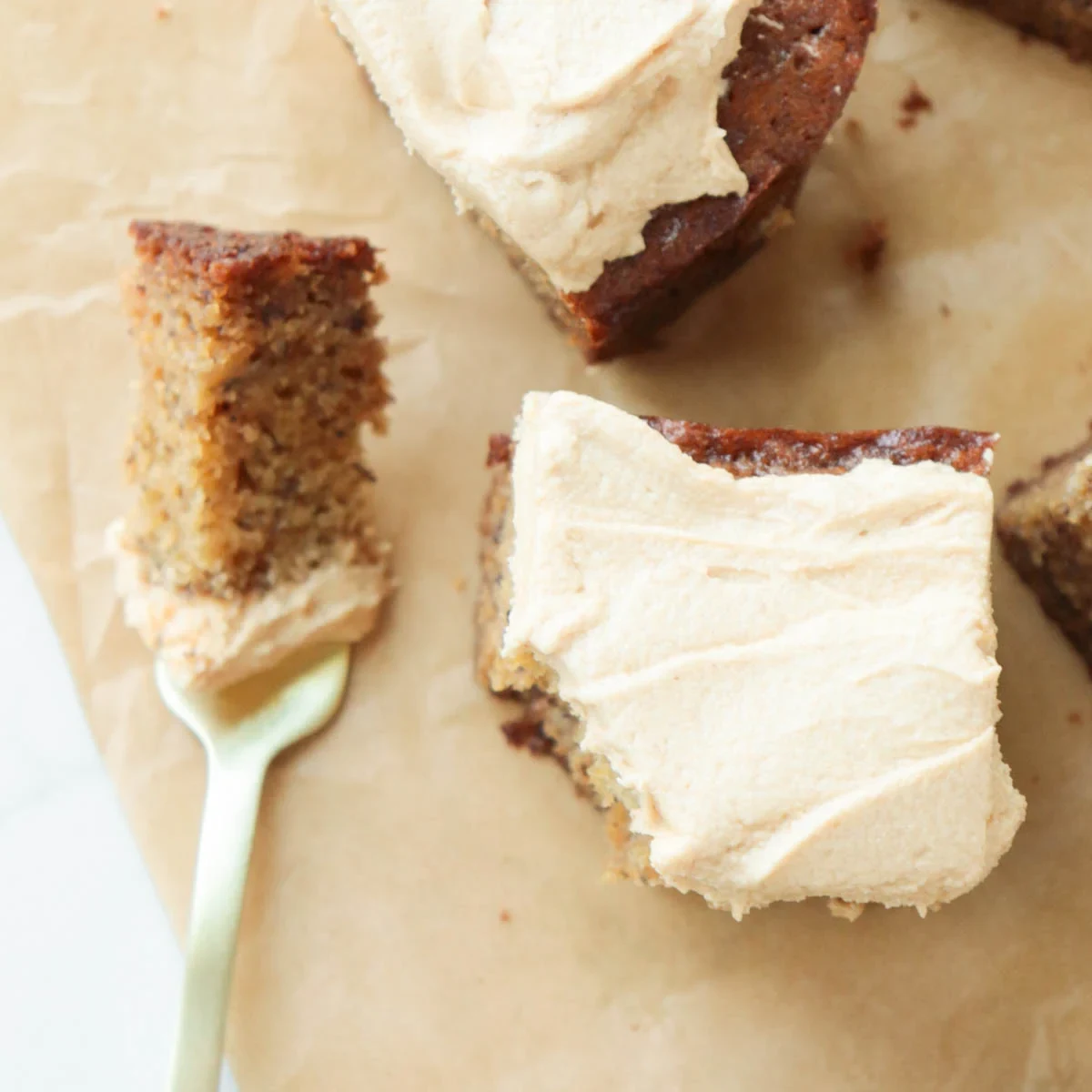 Banana Cake with Peanut Butter Frosting