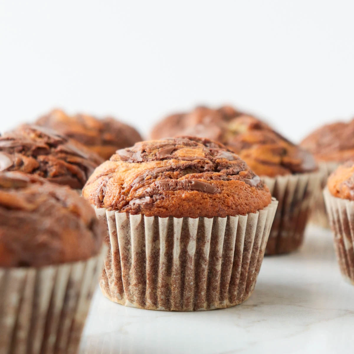 Nutella Banana Muffins