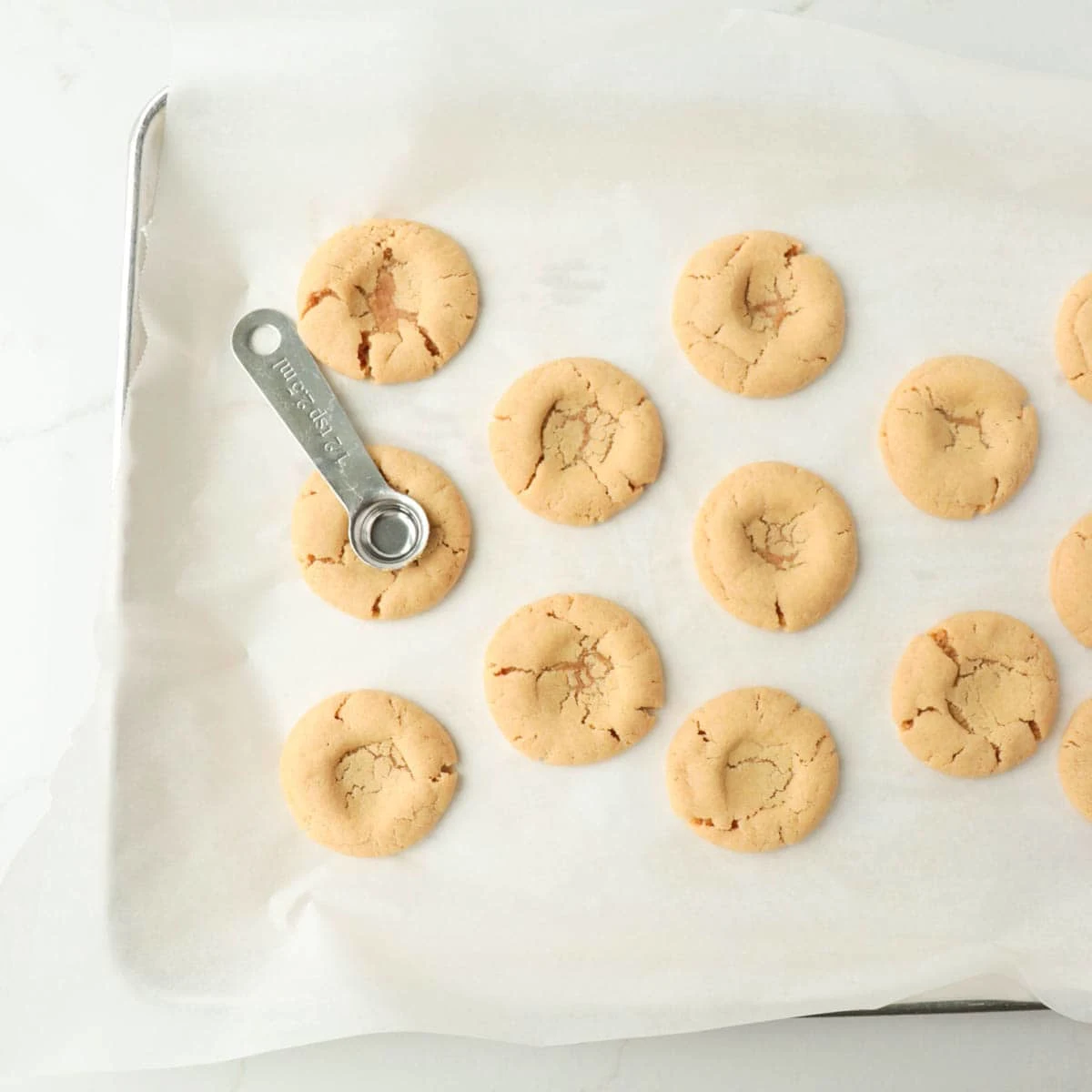 Chocolate Peanut Butter Thumbprint Cookies