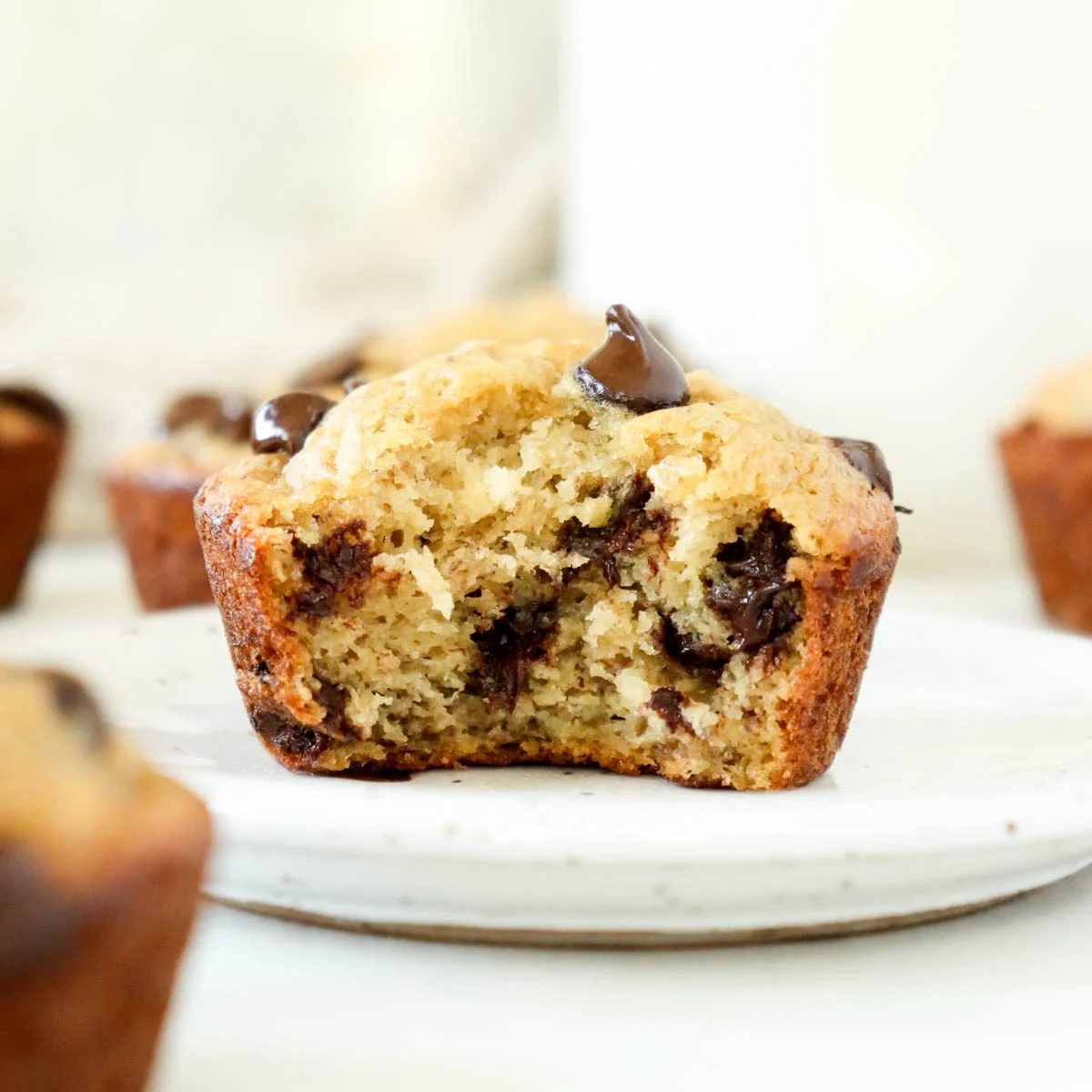 Chocolate Chip Banana Muffins