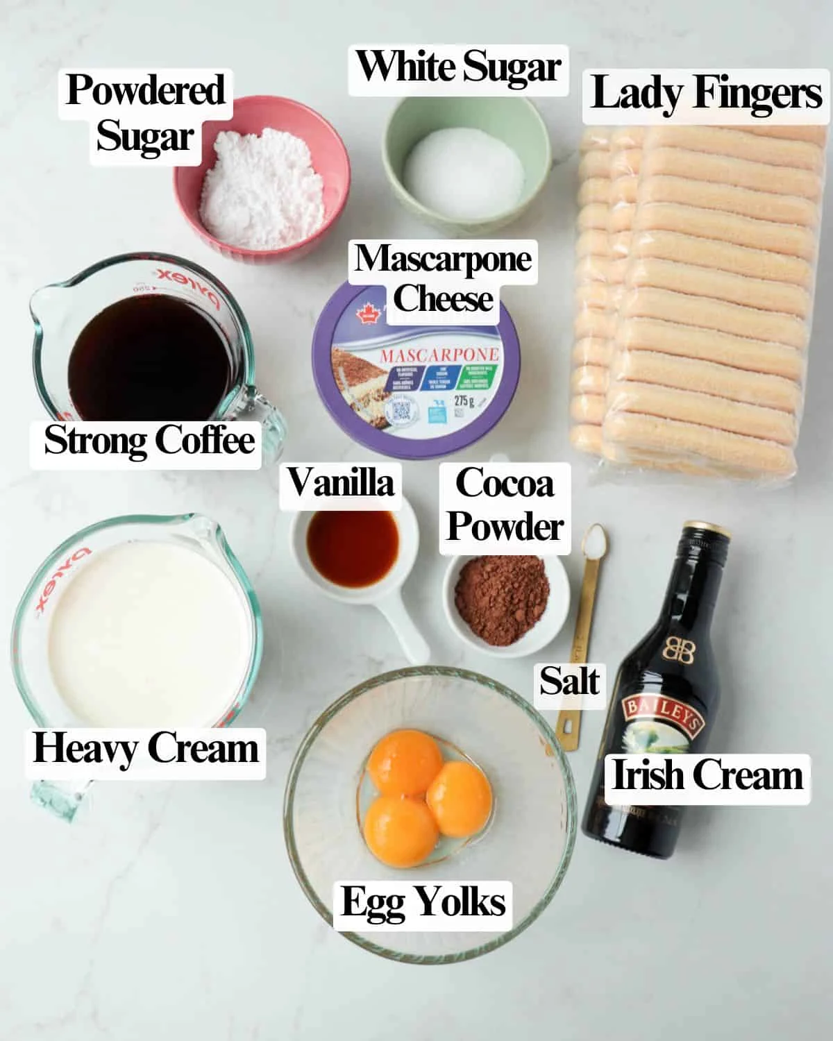 Irish Cream Tiramisu