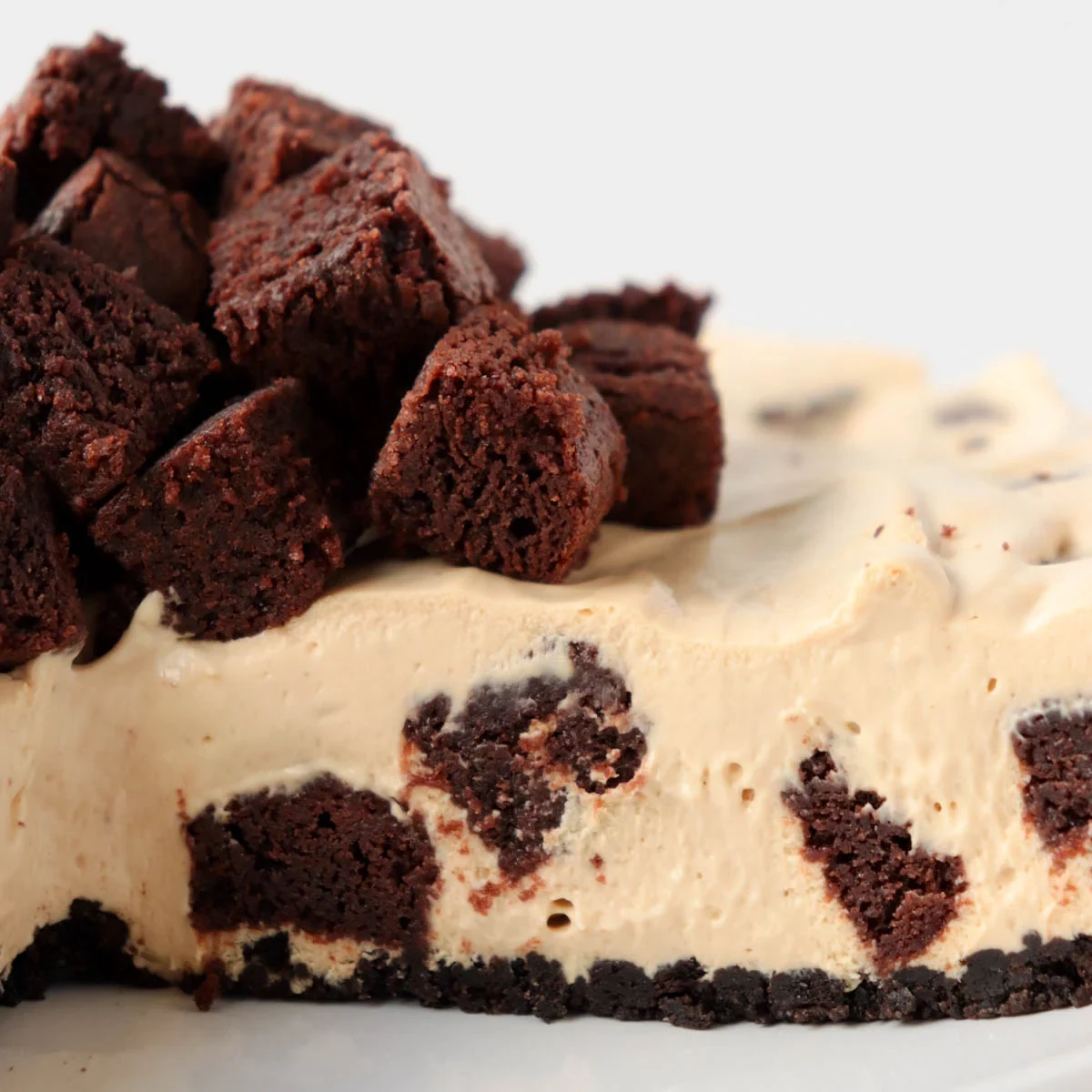Brownie Coffee Cheesecake