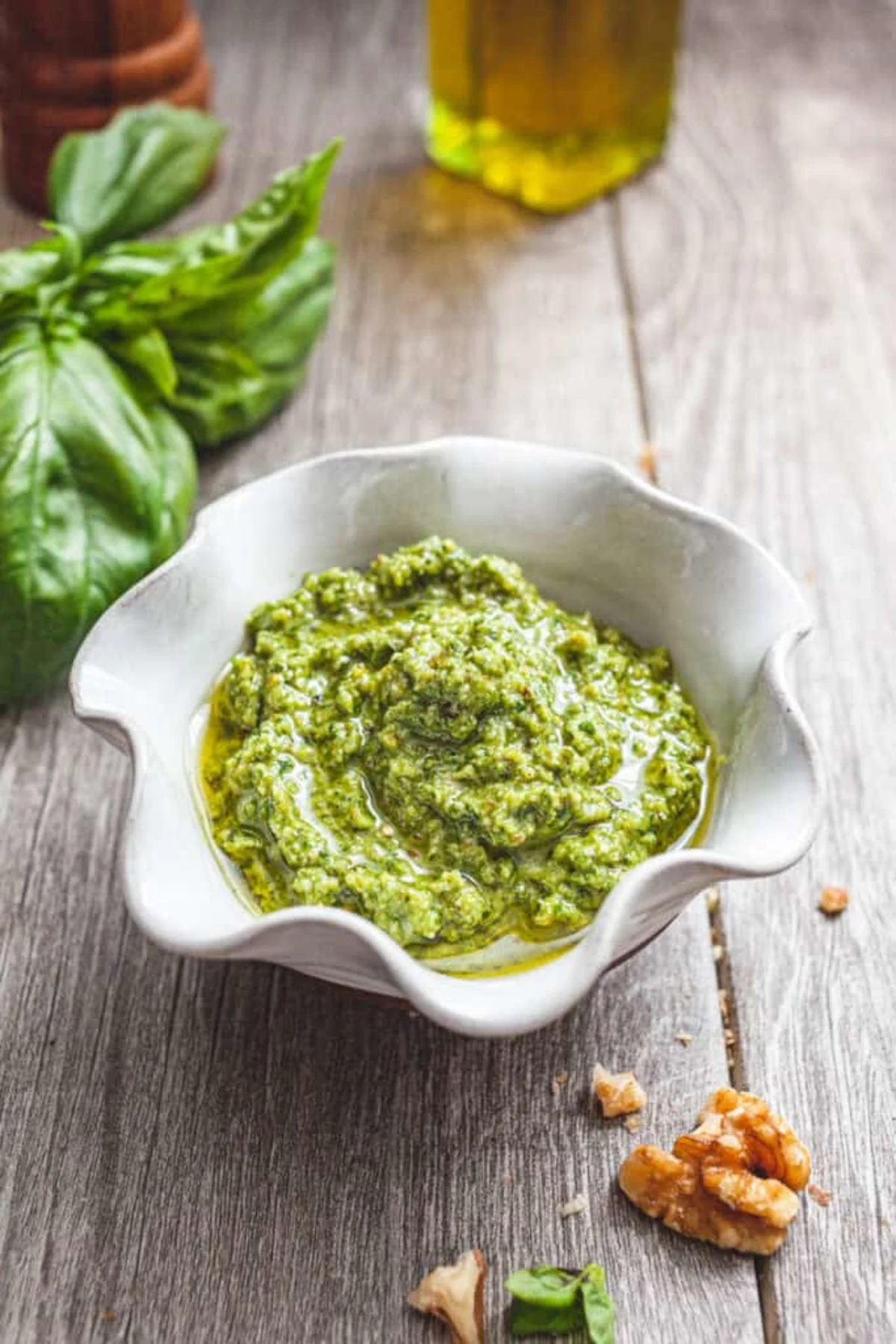 Walnut Basil Pesto