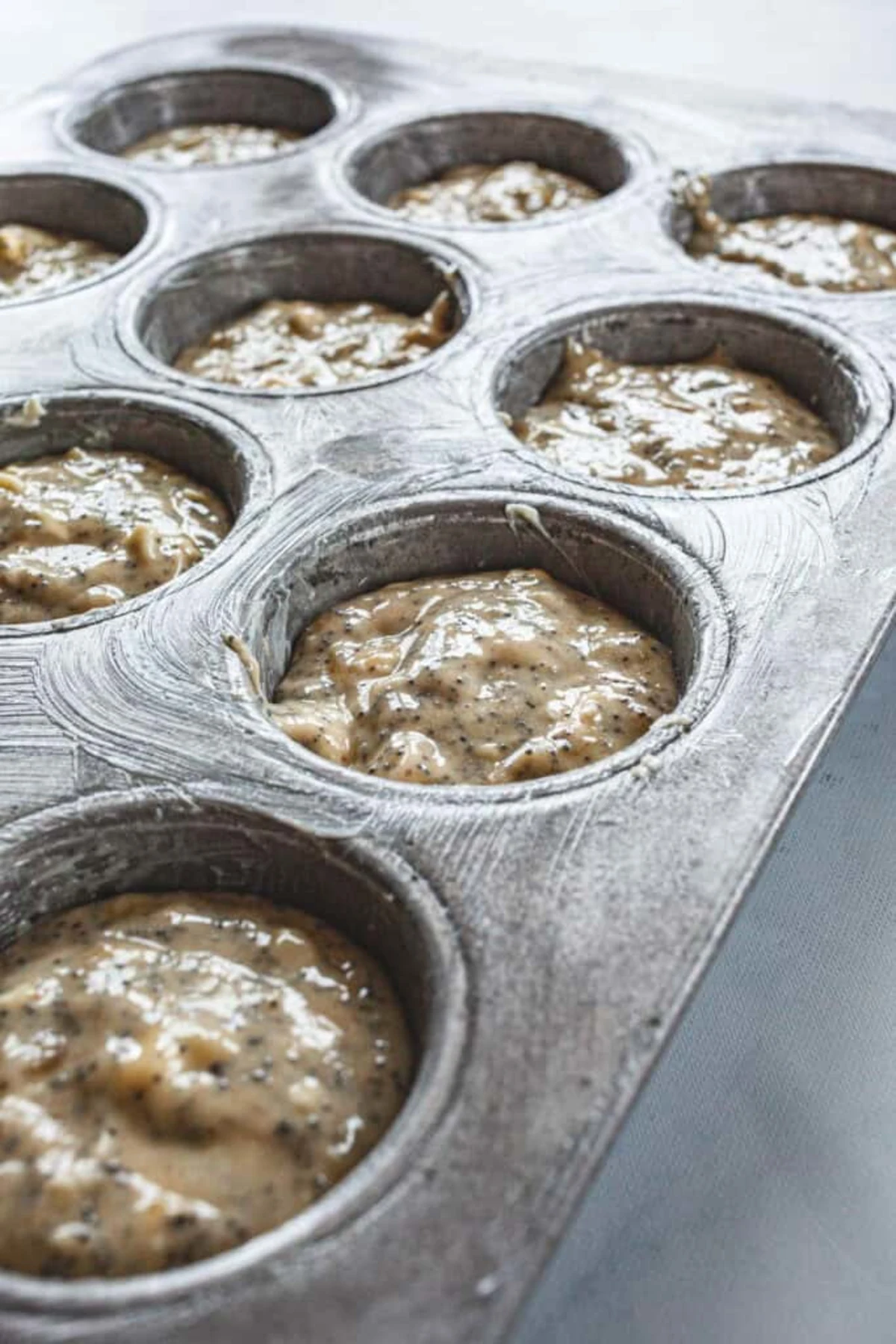 Banana Poppy Seed Muffins