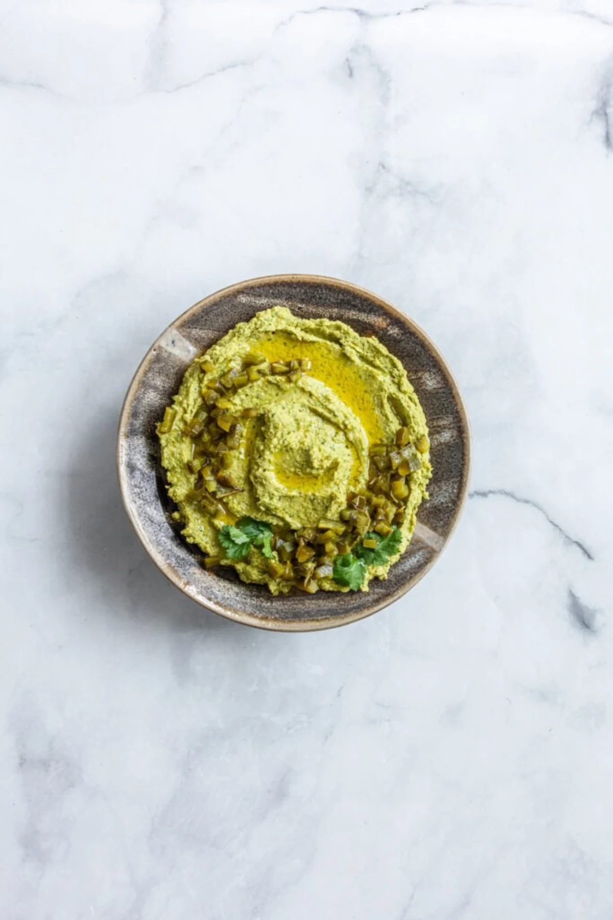 Cilantro Jalapeno Hummus