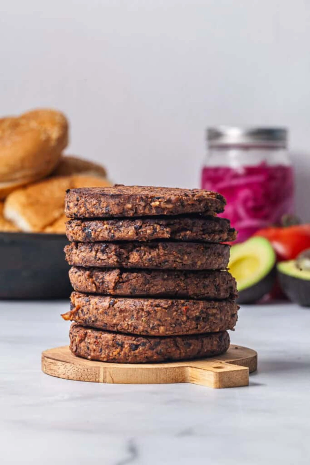 Homemade Black Bean Burgers