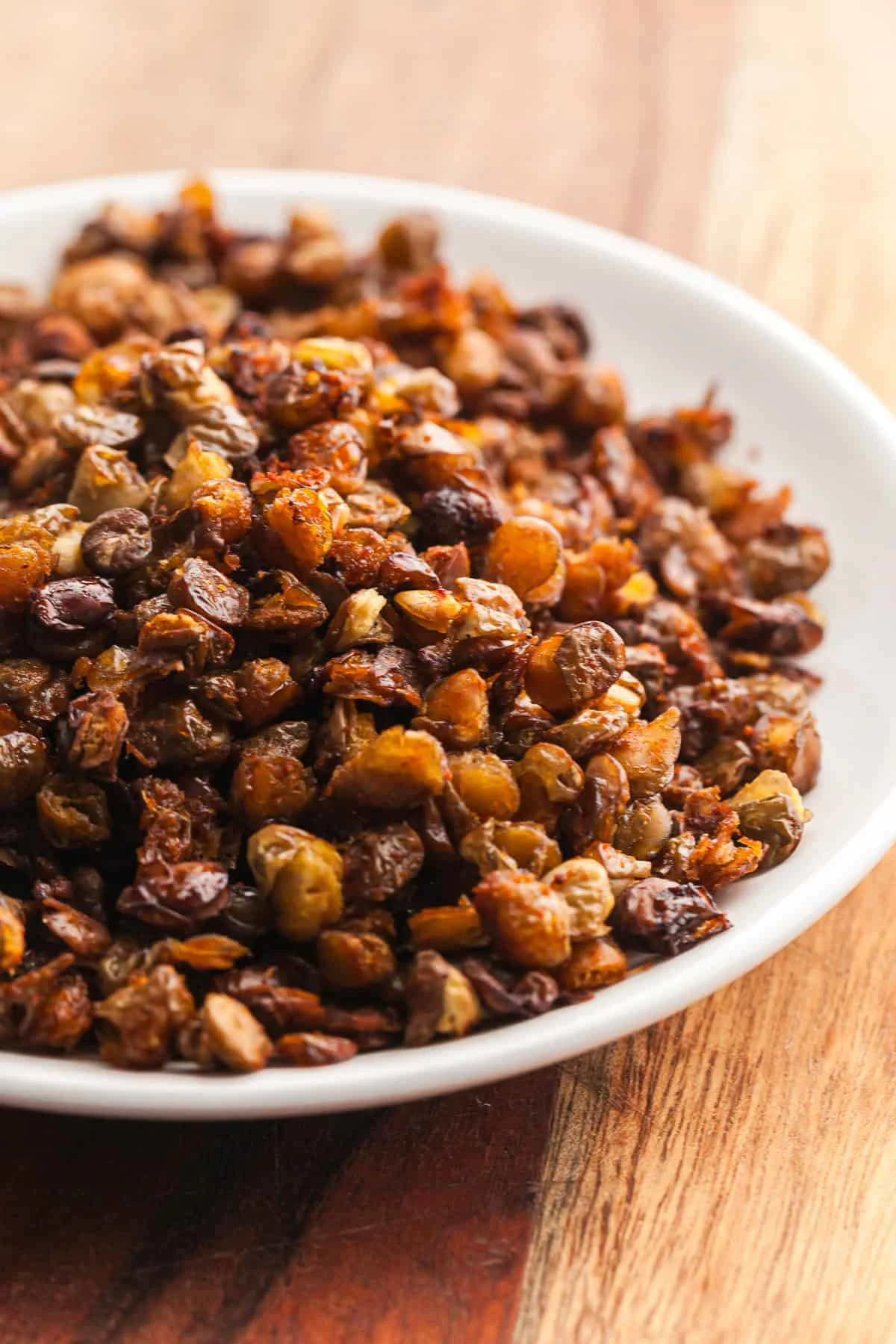 Crispy Roasted Lentils