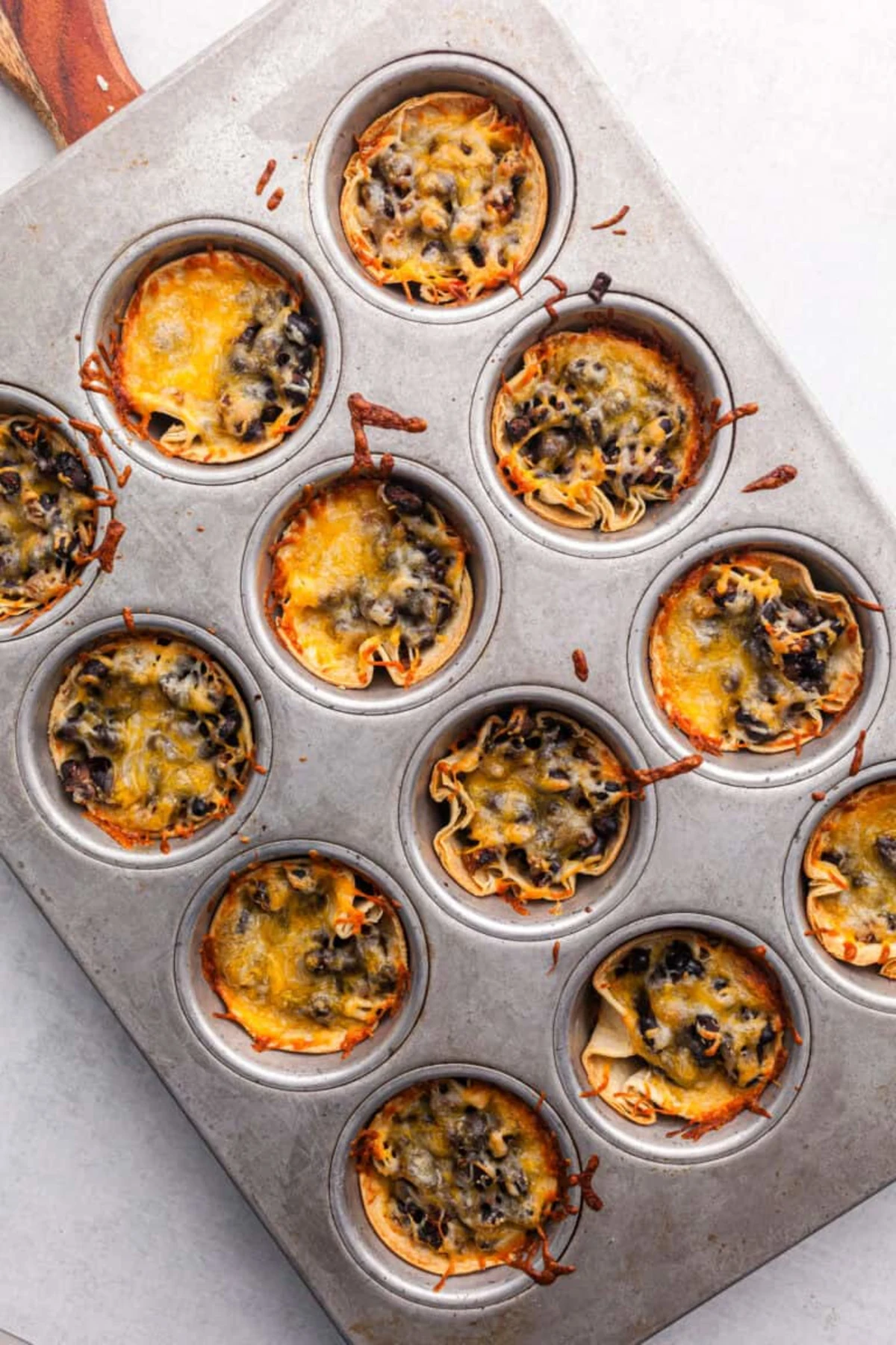 Taco Bites: Cheesy Bean Appetizer