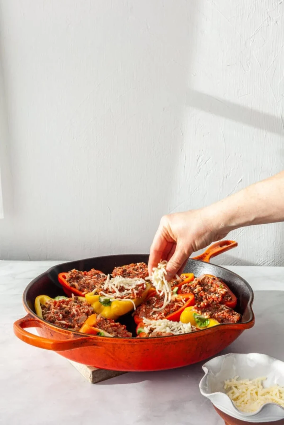 Lentil Stuffed Peppers