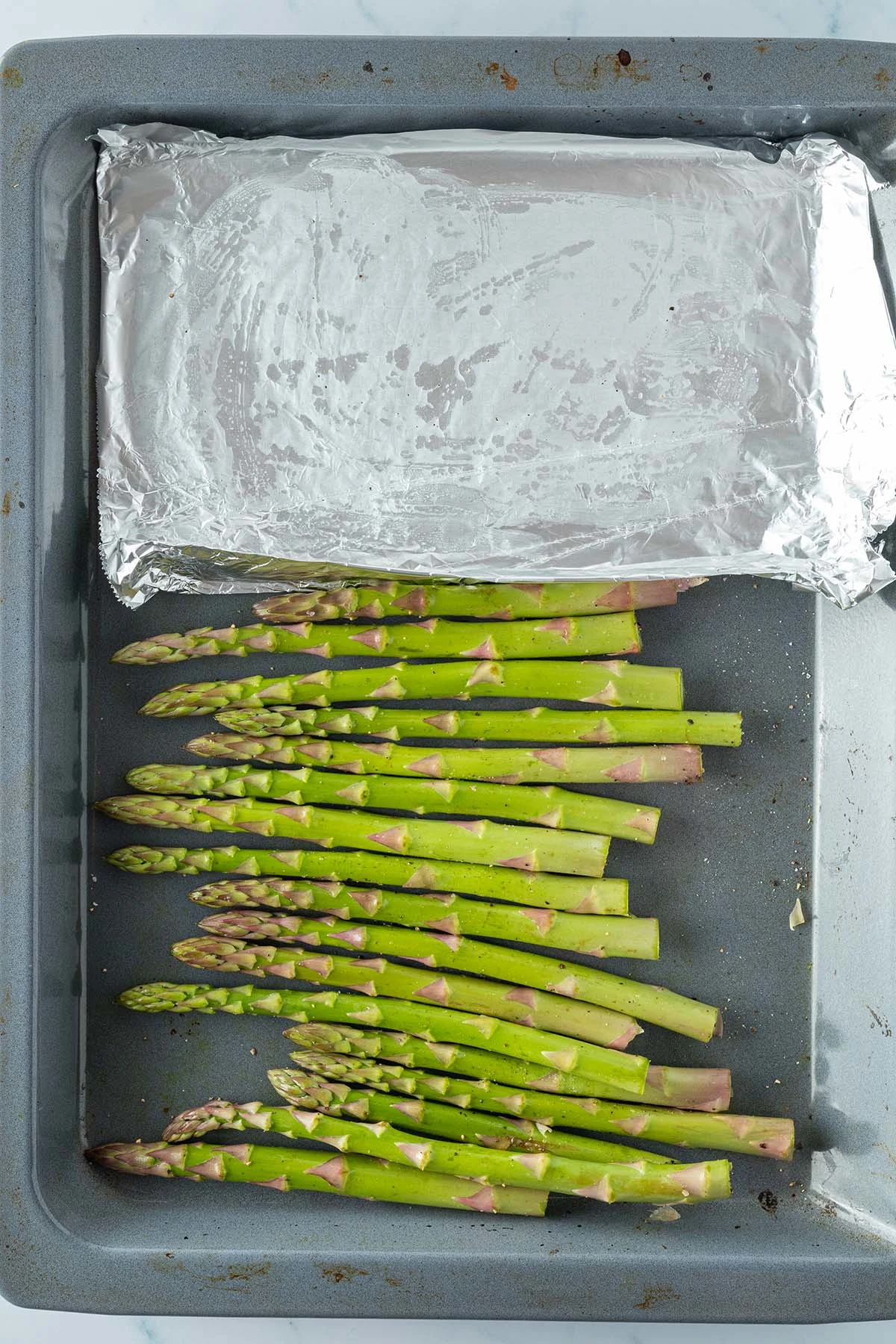 Sheet Pan Salmon With Asparagus