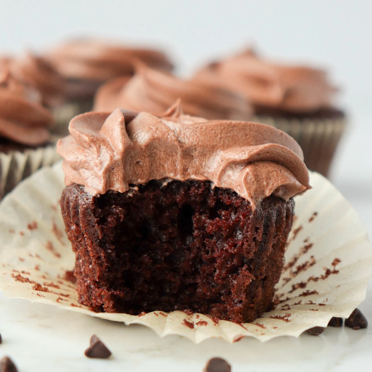 Classic Chocolate Cupcakes