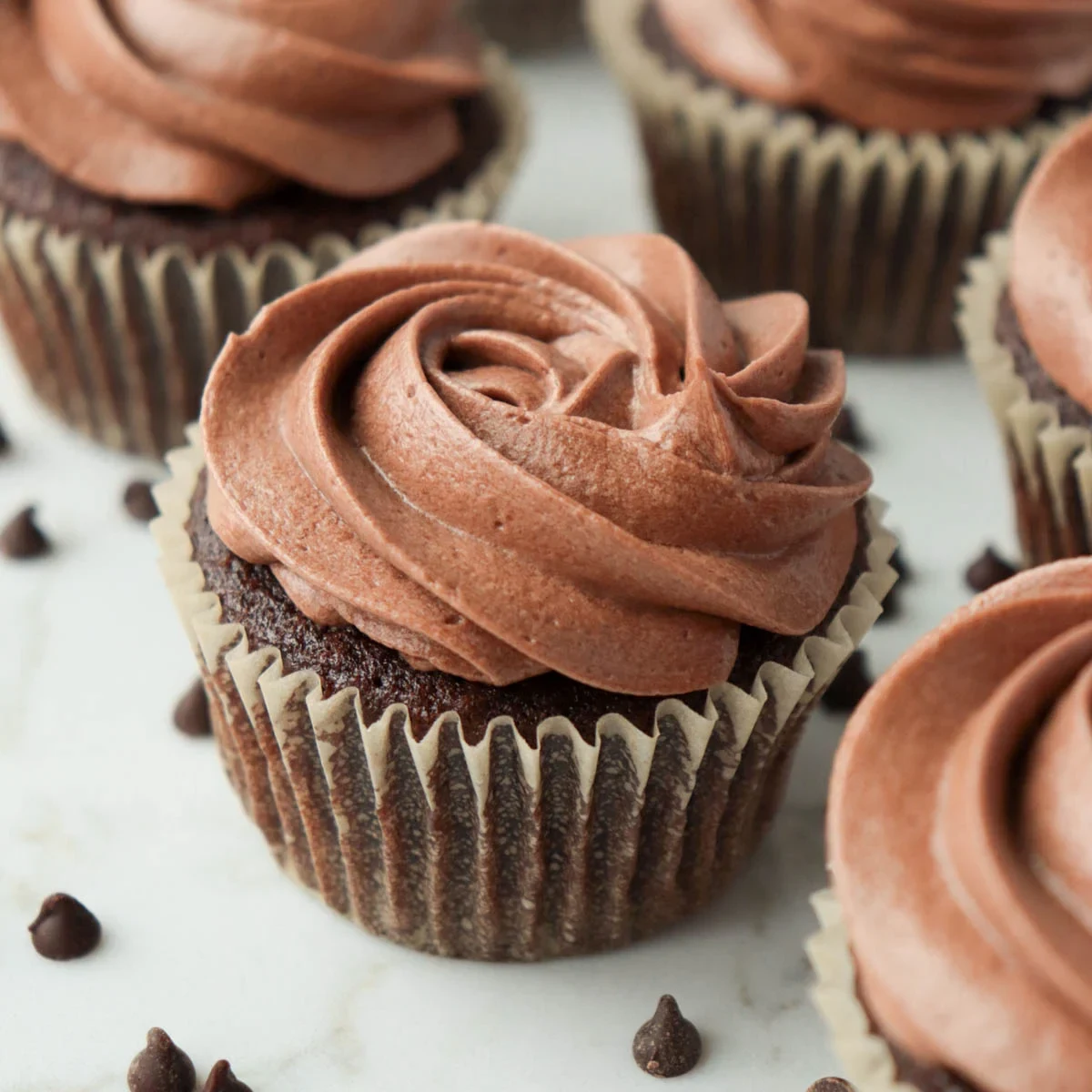 Classic Chocolate Cupcakes