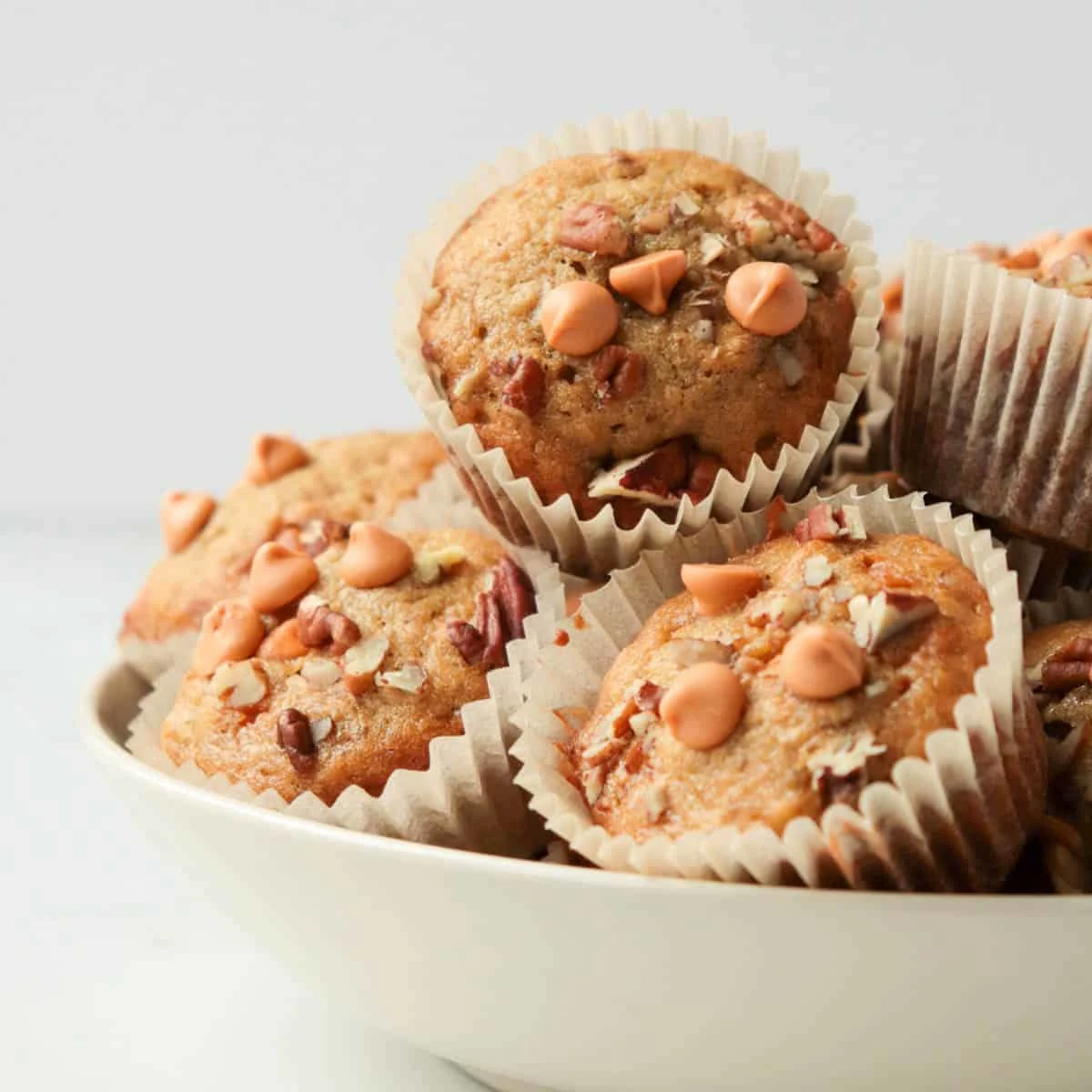 Butterscotch Banana Muffins