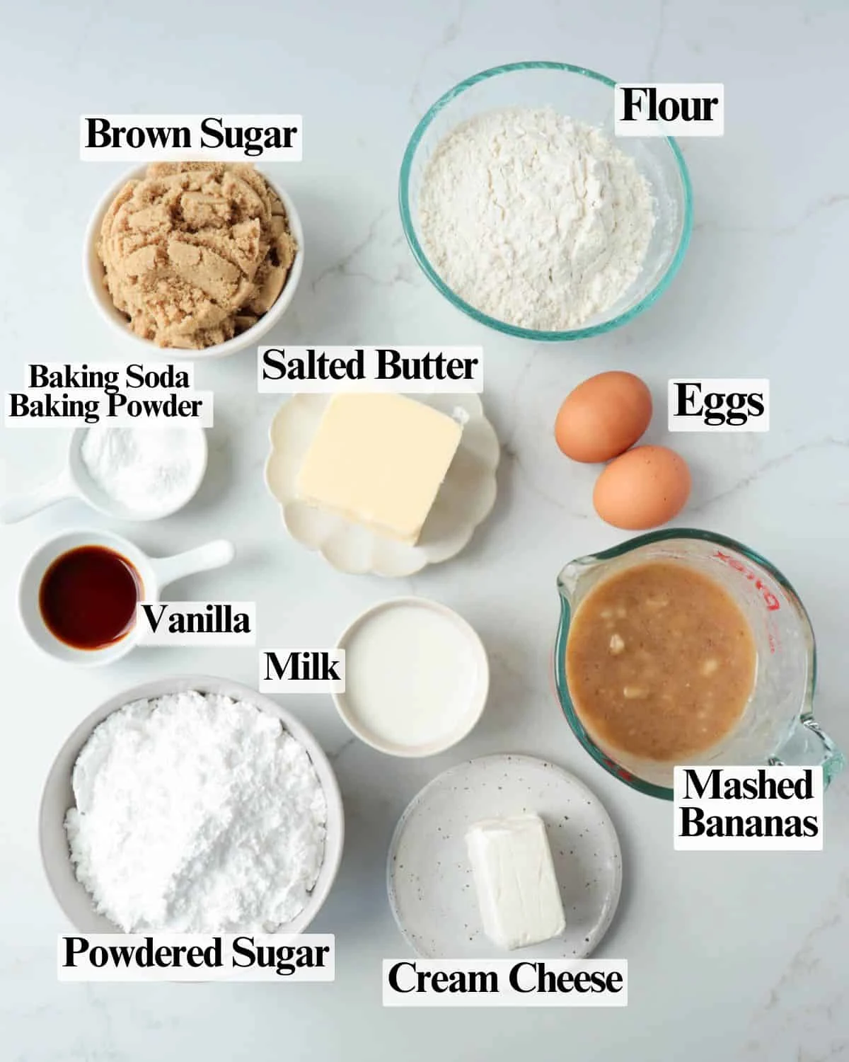 Banana Cupcakes with Cream Cheese Frosting