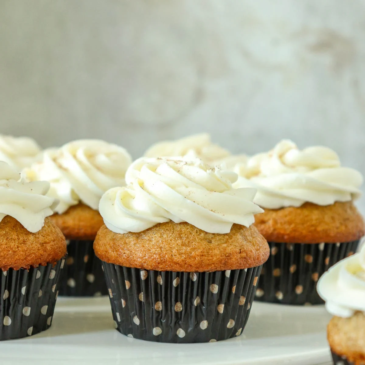 Banana Cupcakes with Cream Cheese Frosting