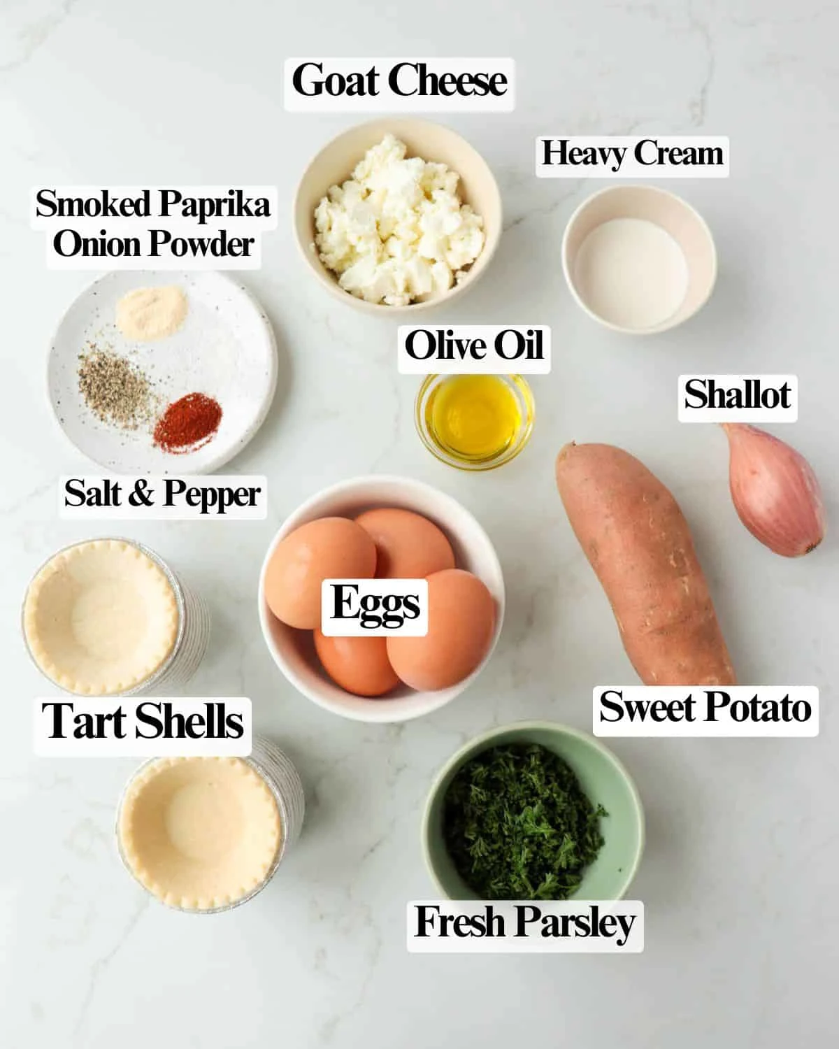 Sweet Potato Goat Cheese Quiche