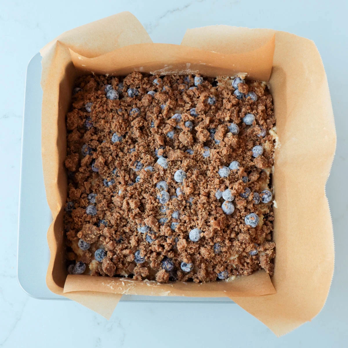 Blueberry Sour Cream Coffee Cake