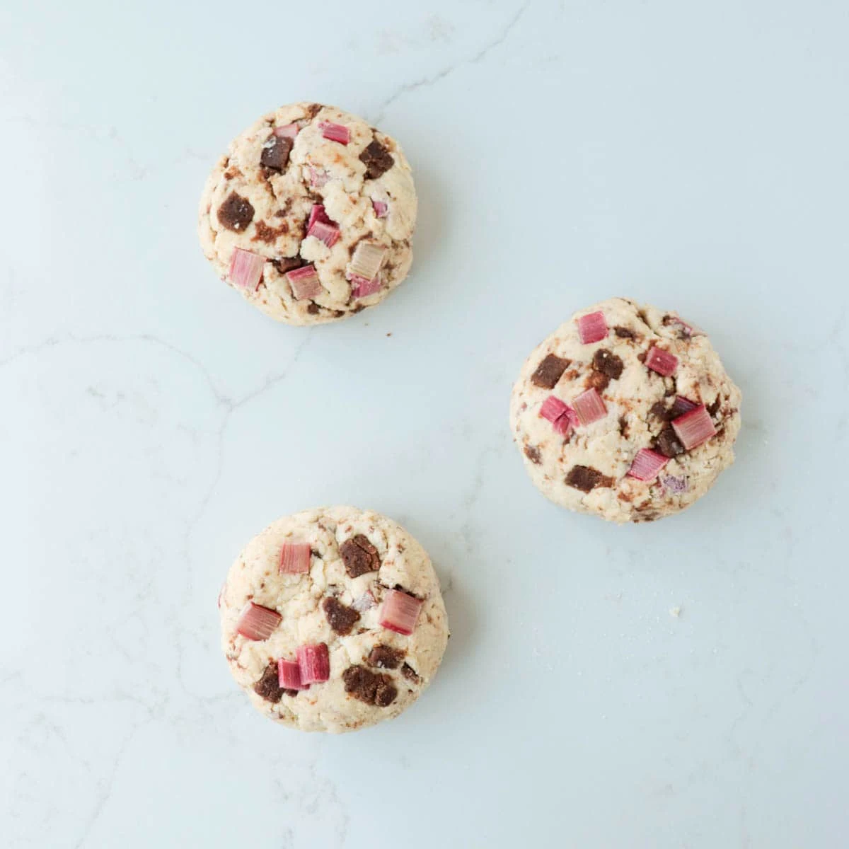 Cinnamon Rhubarb Scones