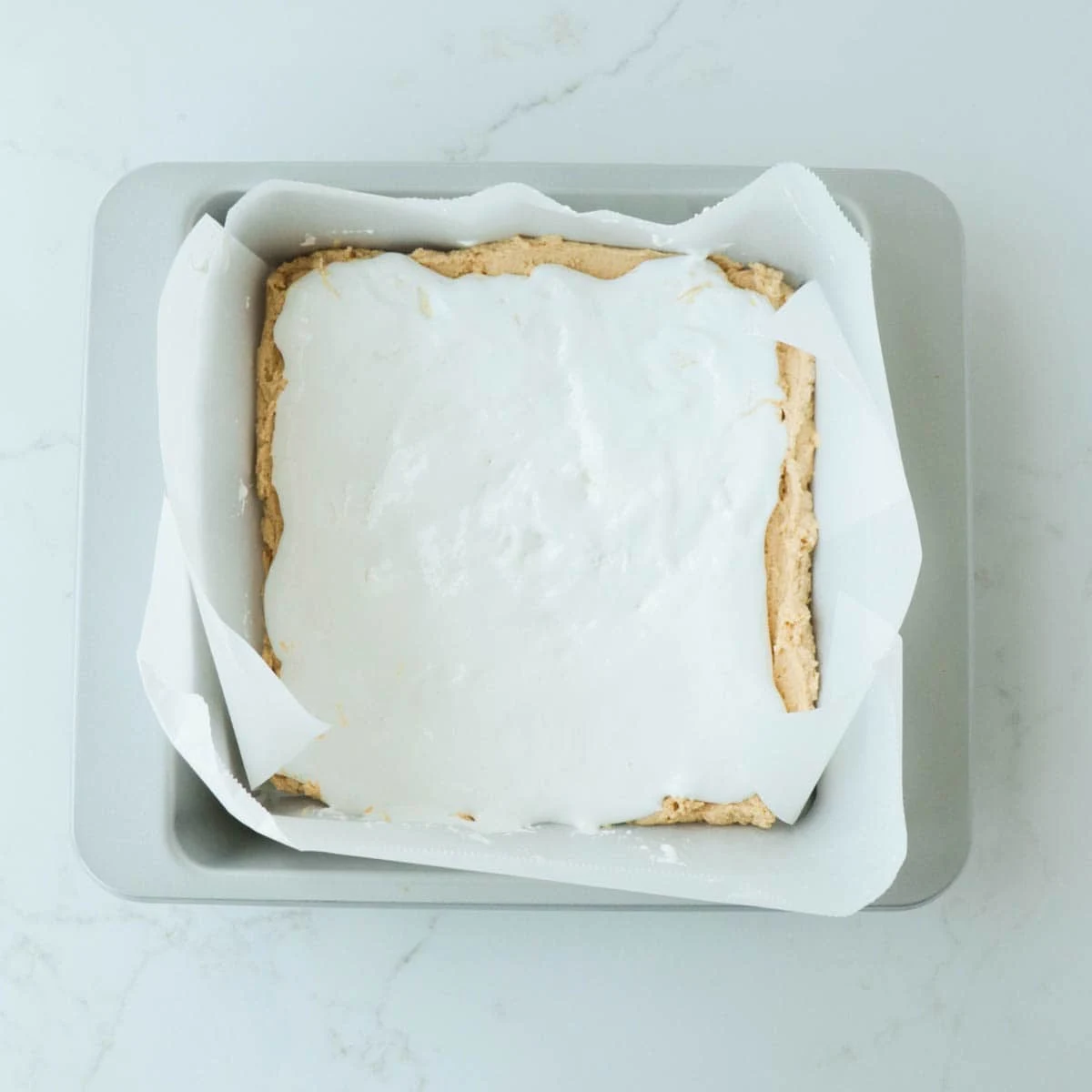 Fluffernutter Bars (Marshmallow Peanut Butter Bars)