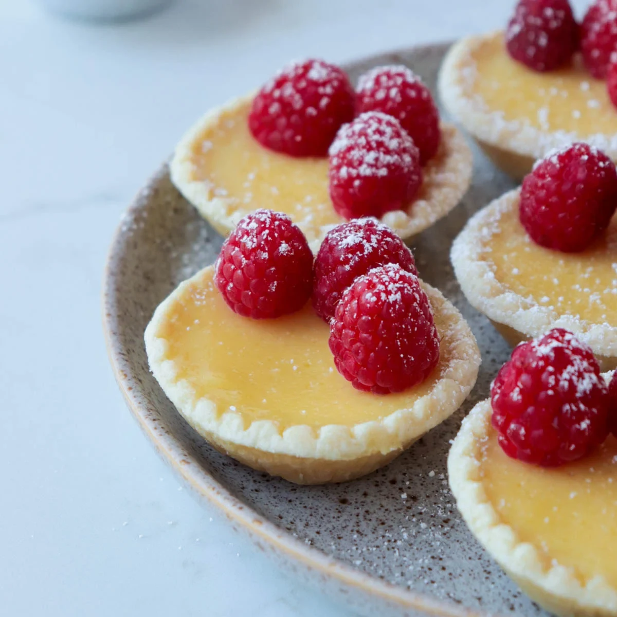 Raspberry Lemon Tarts
