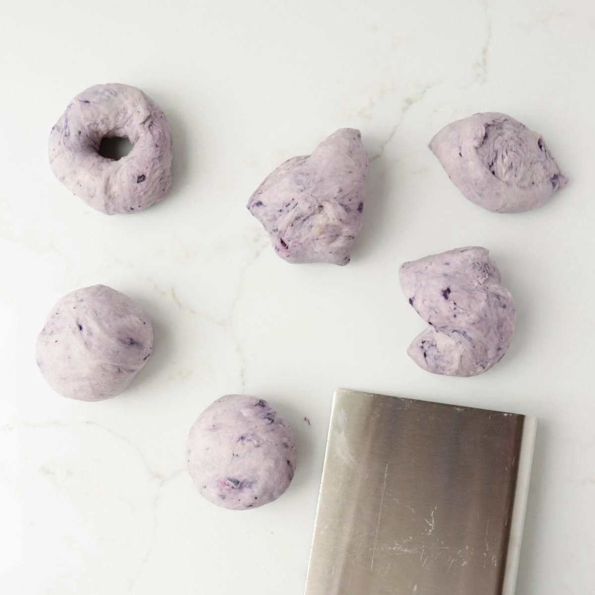 Homemade Blueberry Bagels
