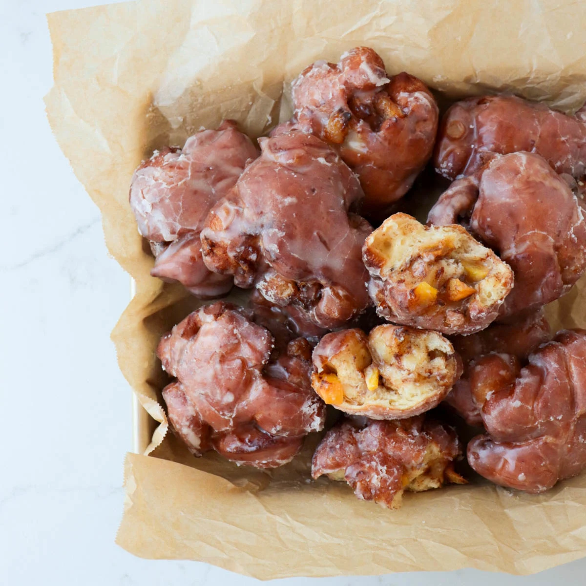Old-Fashioned Peach Fritters