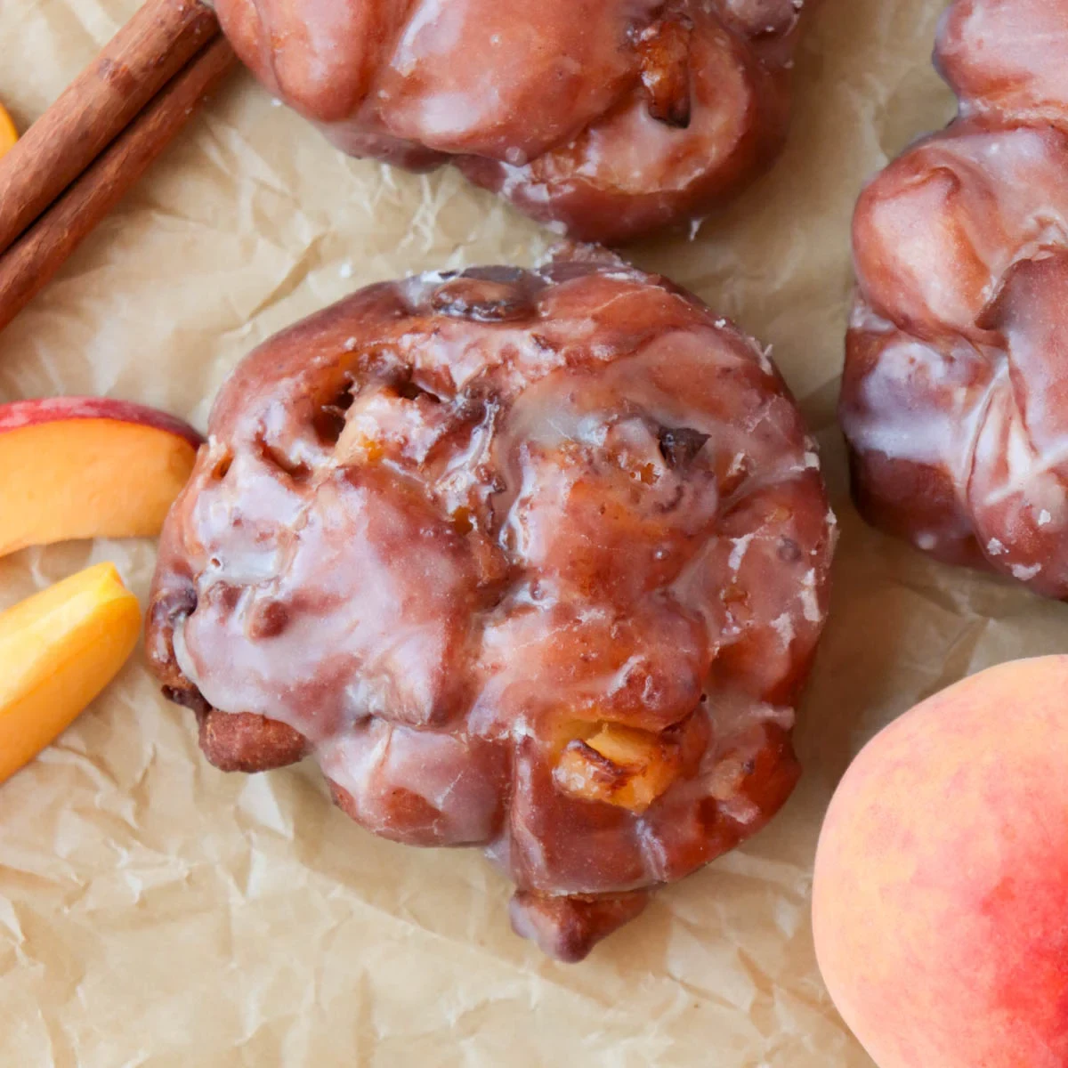 Old-Fashioned Peach Fritters