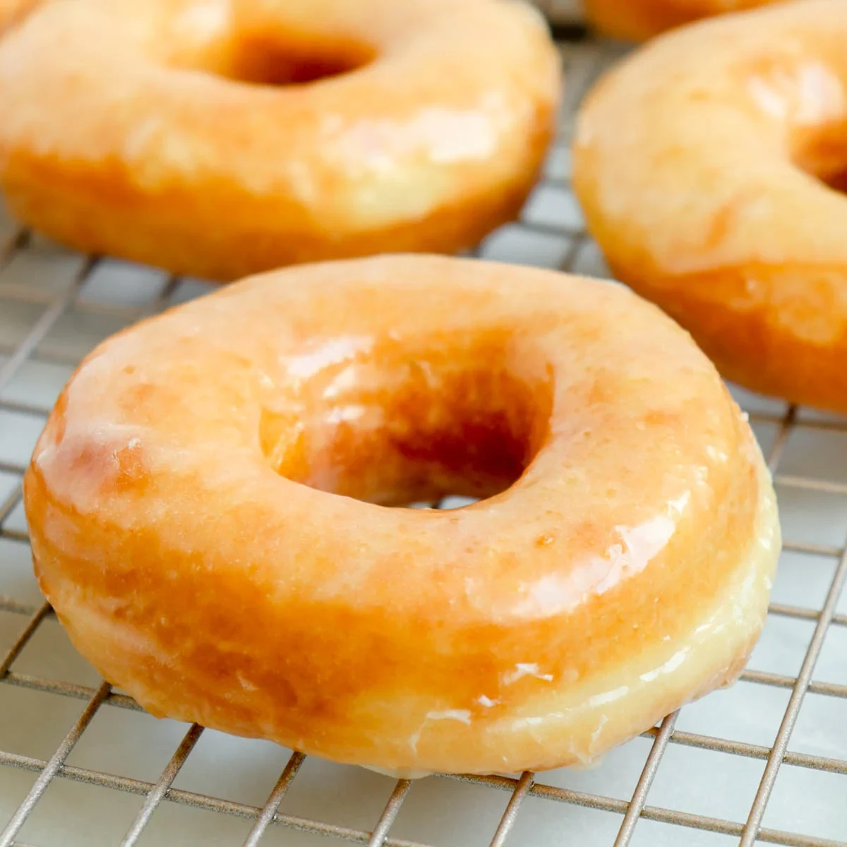 The Best Glazed Yeast Doughnuts